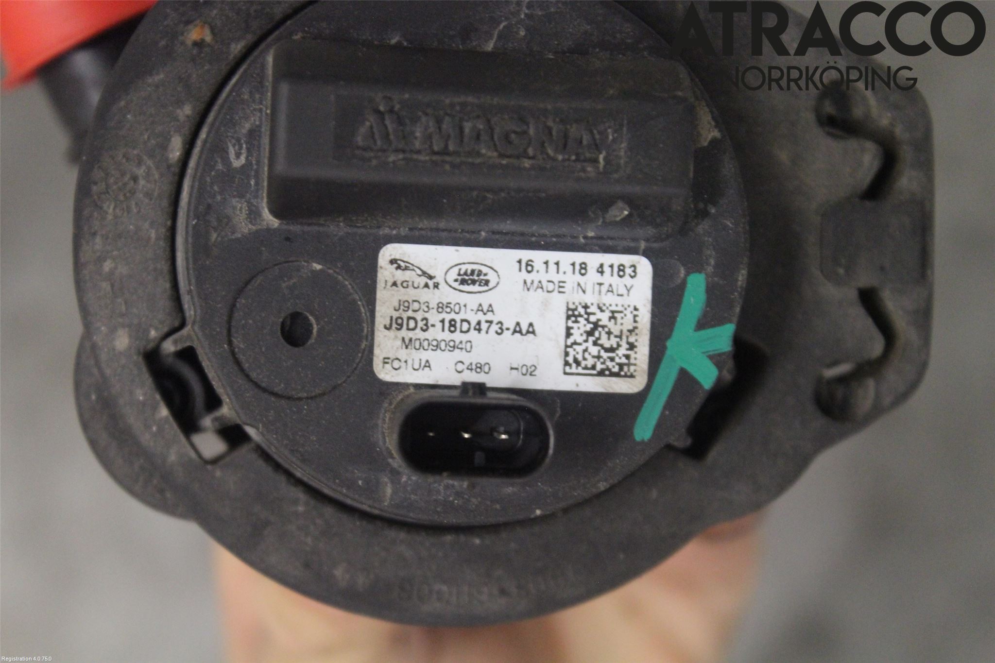 Jaguar I-PACE 18- Värme Cirkulationspump