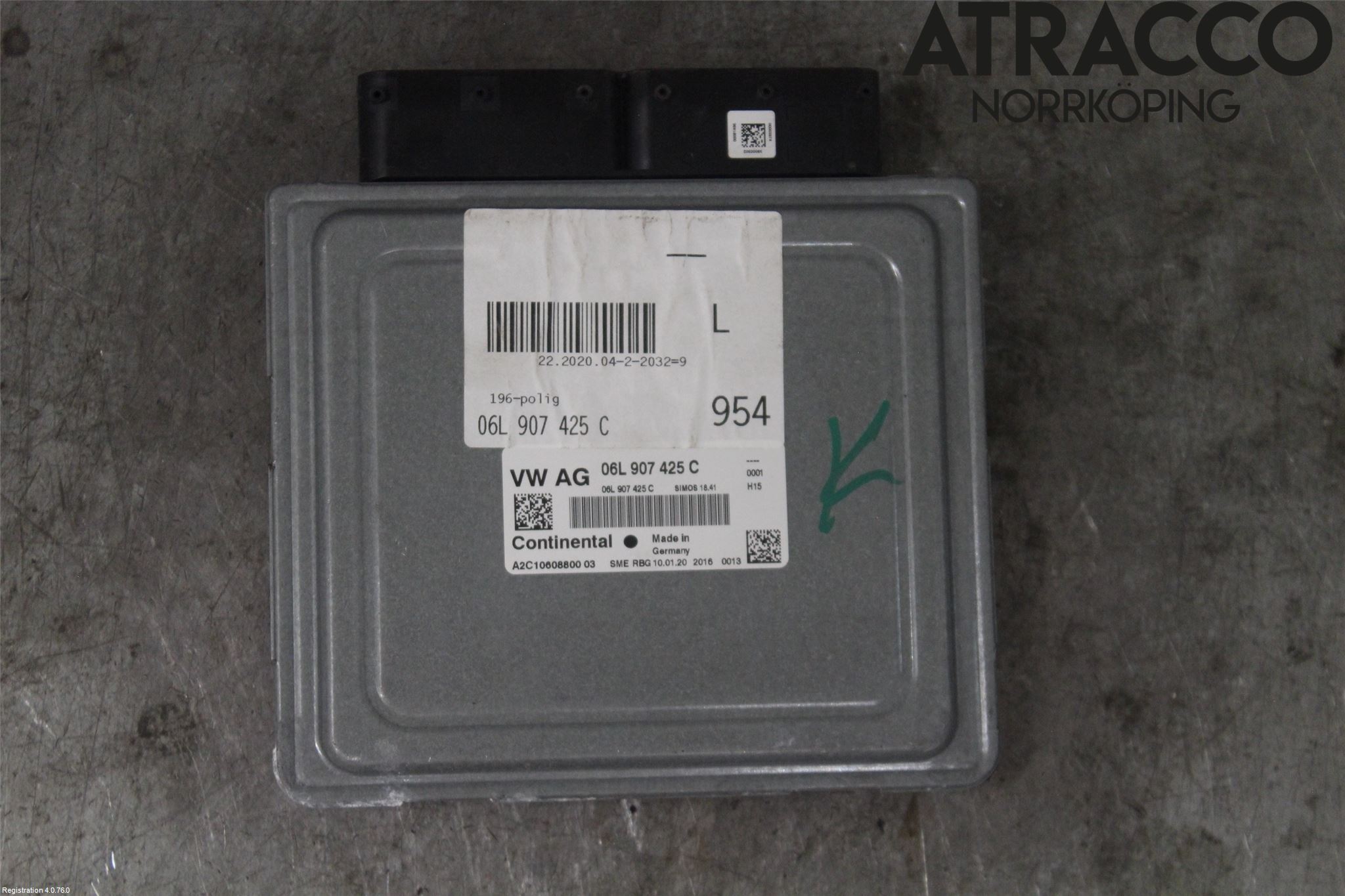 Audi A6 F2/C8 19- Styrenhet Insprut Bensin
