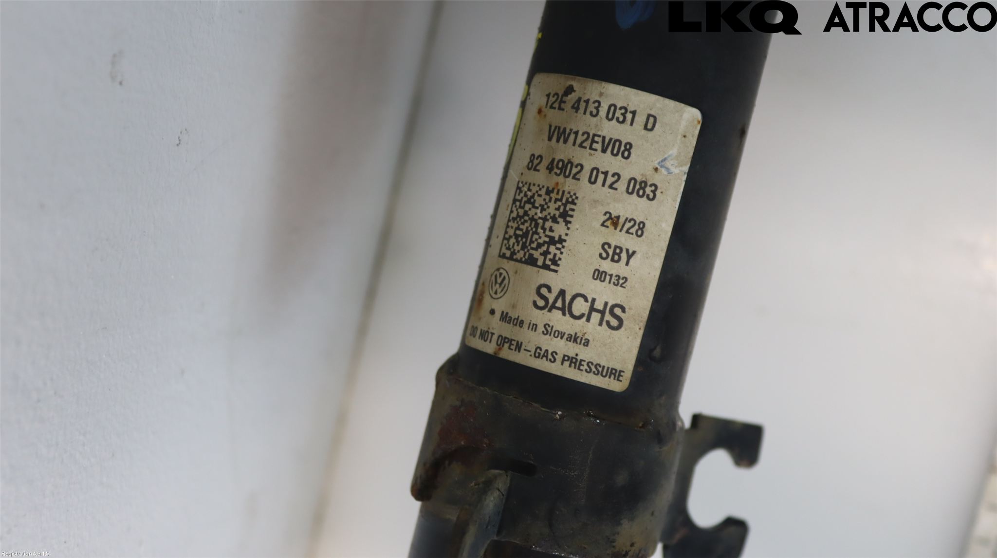 Volkswagen VW UP! / E-UP! Fjäderben Fram Vänster