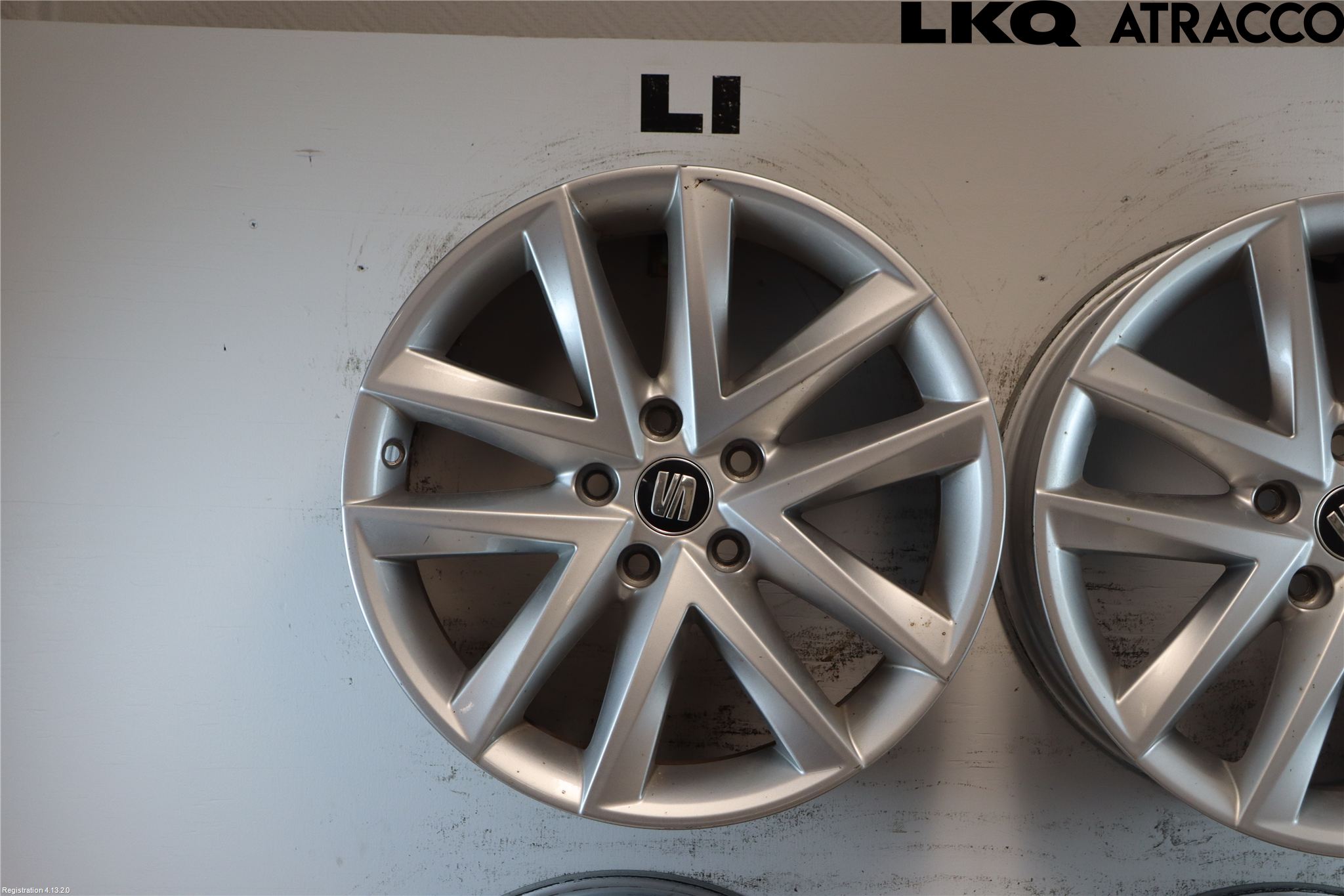 Seat TARRACO 19- Fälgsats Aluminium