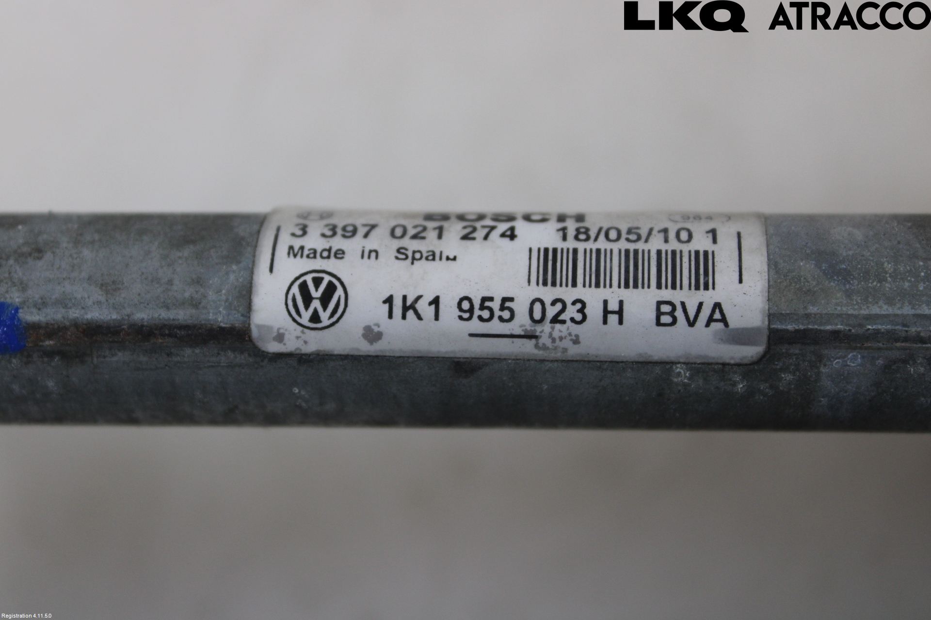 Volkswagen VW GOLF VI 09-13 Torkarmekanism Vindruta
