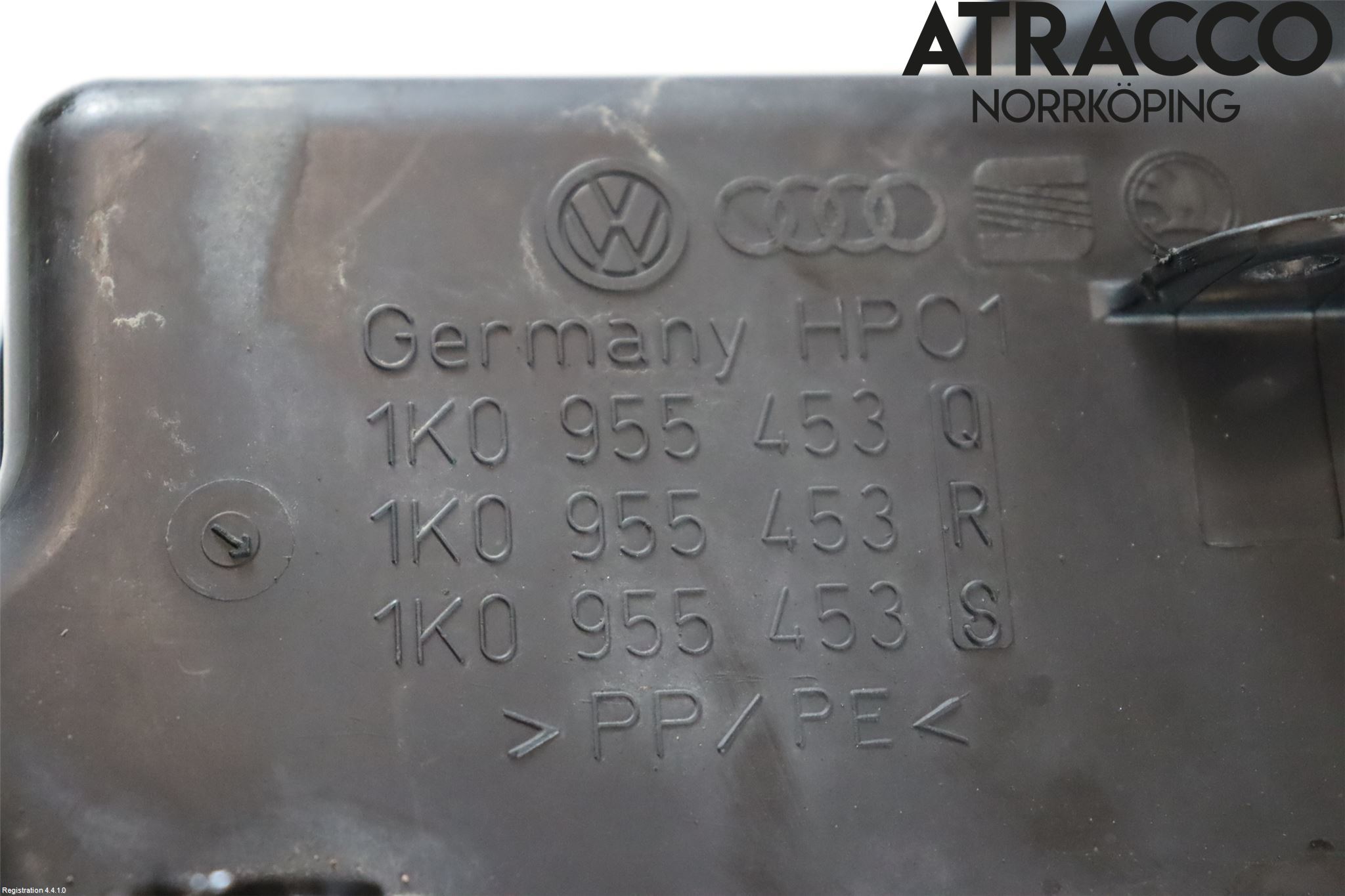 Volkswagen VW GOLF VI 09-13 Spolartank Vindruta-Strål