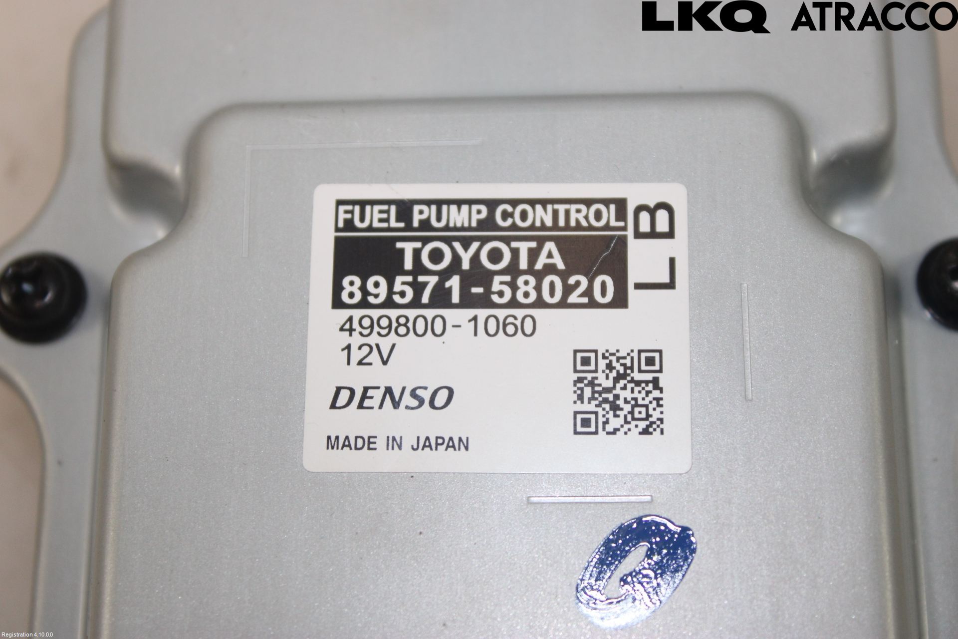 Lexus RX AL20 16-22 Styrenhet Bränslepump