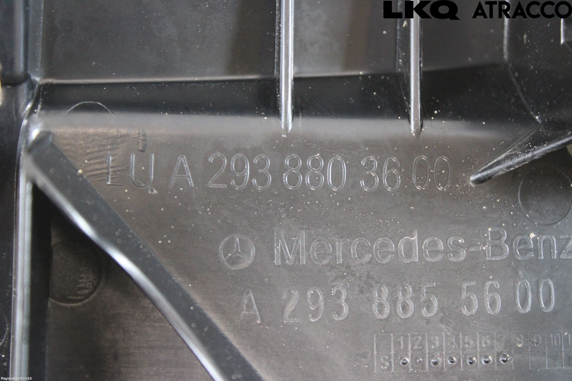 Mercedes-Benz MB EQC (N293) 20- Stötfångarfäste Bak Hö