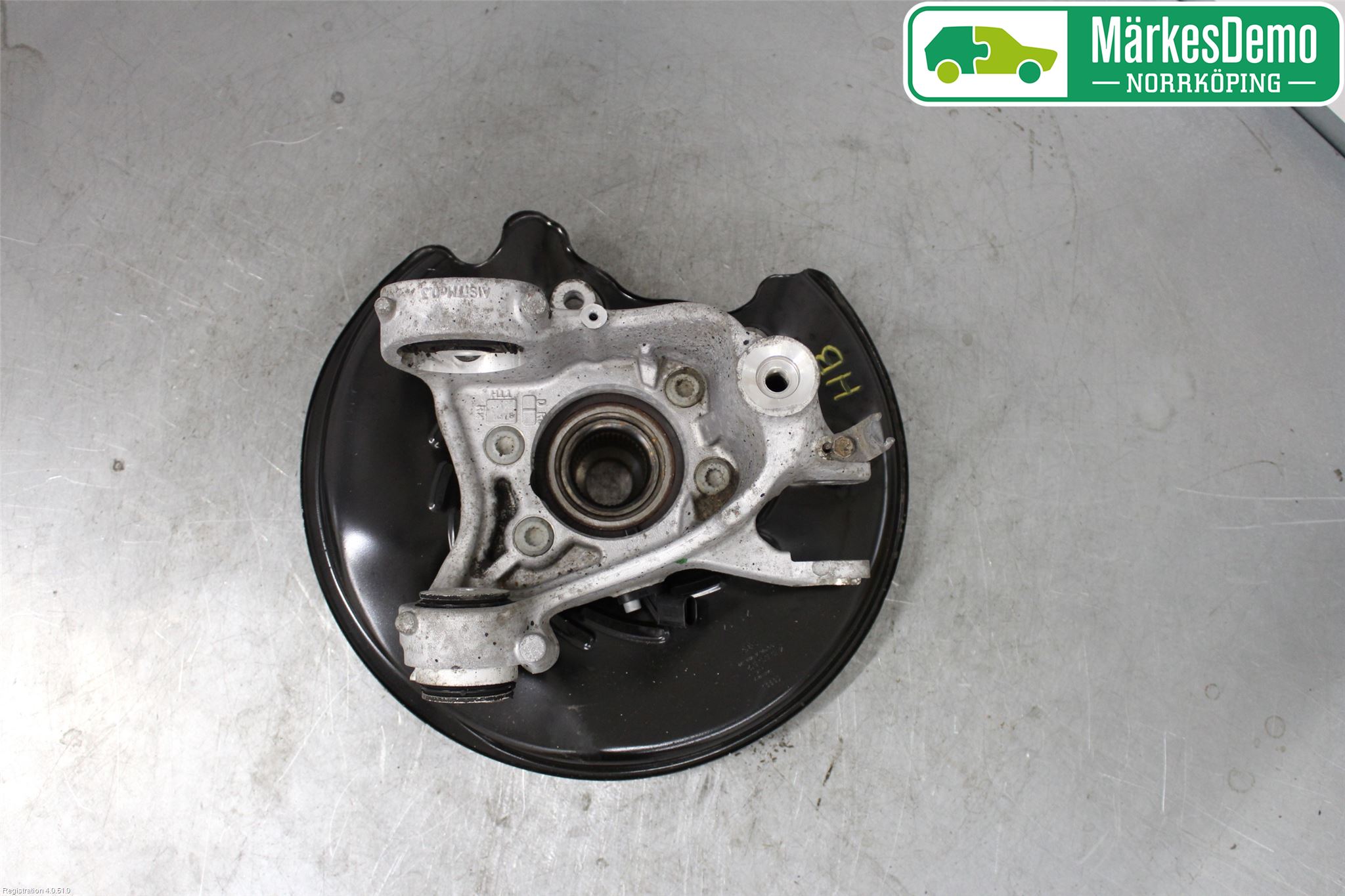 Audi A8/S8 4H 10-17 Hjullagerhus-Spindel Hö B