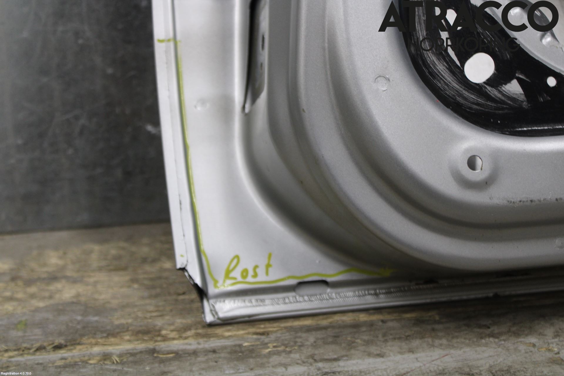 Citroen C3 -04 Dörr Bak Höger