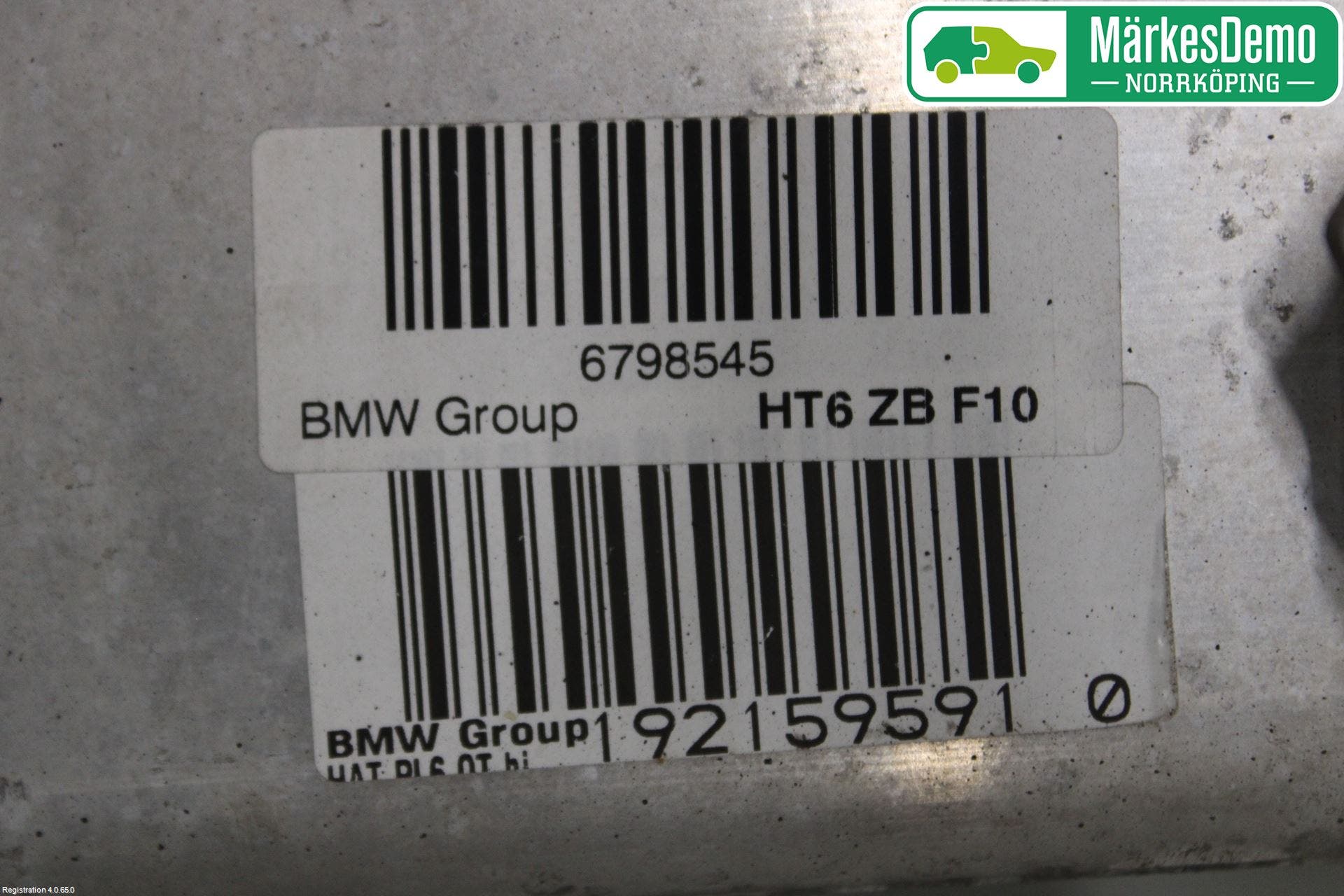 BMW 5 F10/F11/F18 09-17 Bakaxelbalk