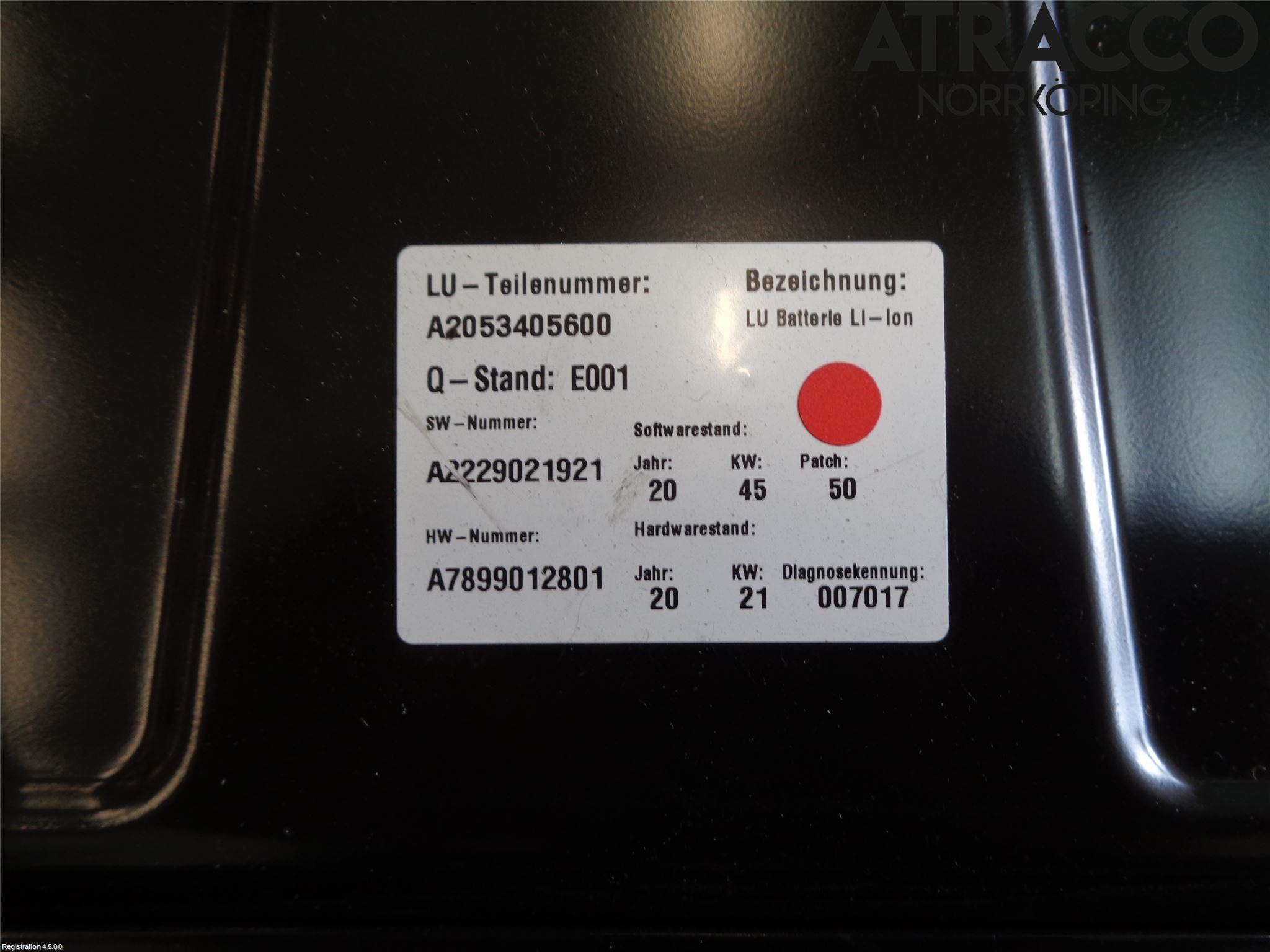 Mercedes-Benz MB E-KLASS (W213) 16-23 Batteri Högspänning