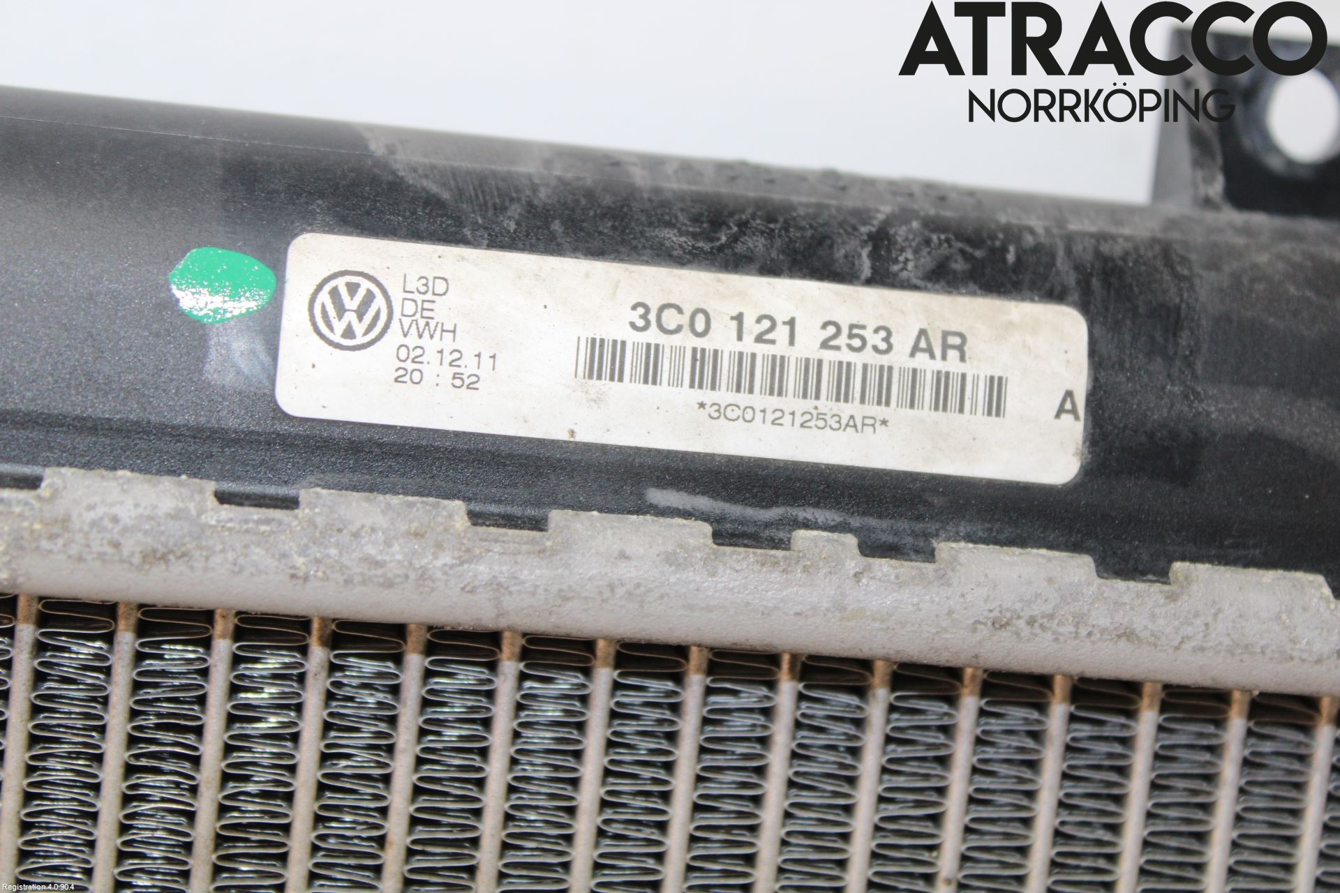 Volkswagen VW PASSAT 11-14 Kylare Aut