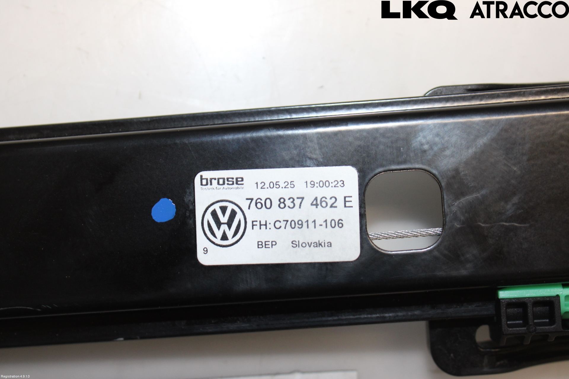 Volkswagen VW TOUAREG CR 18- Fönsterhiss El Kompl