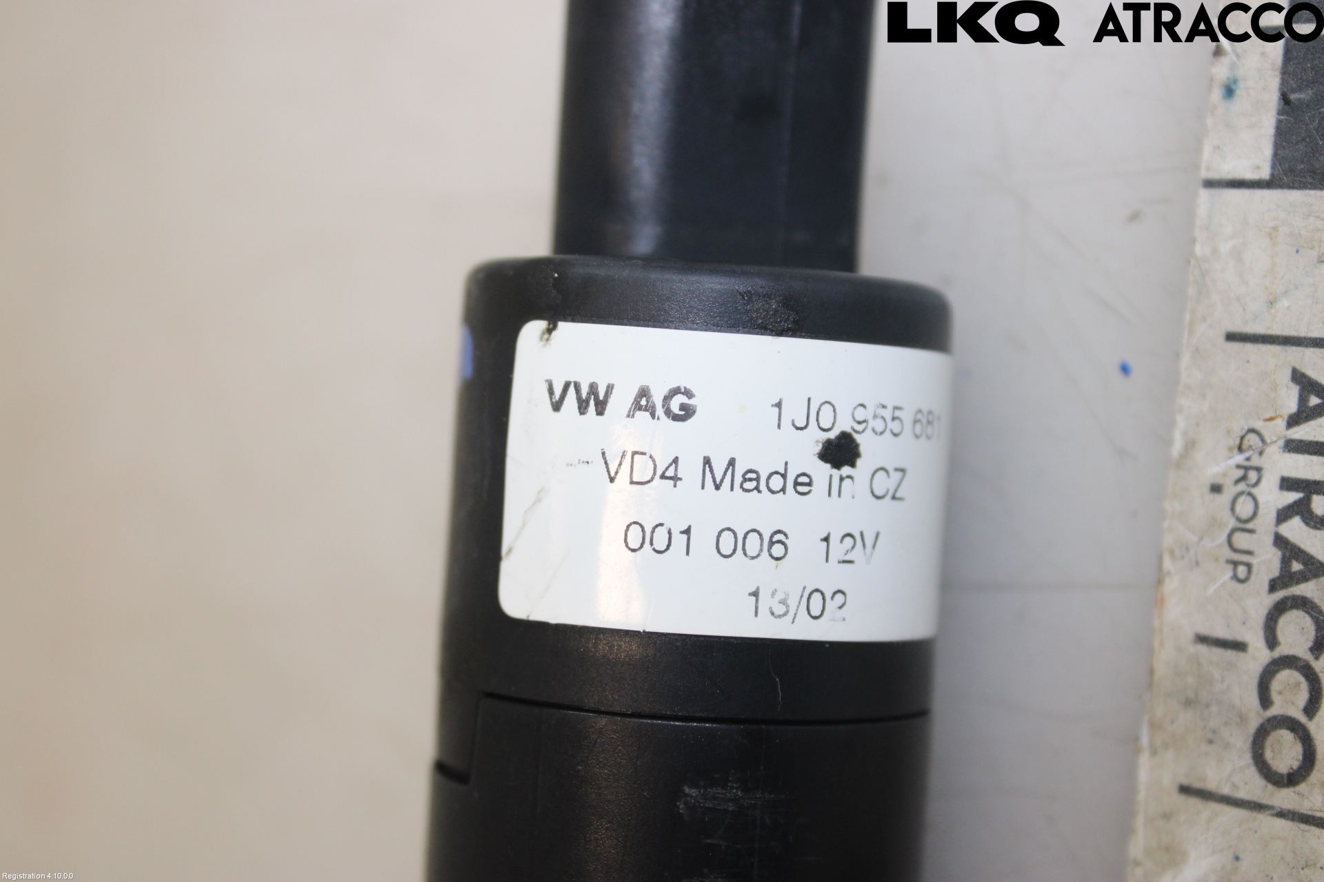 Volkswagen VW GOLF IV 98-06 Spolarpump Högtryck