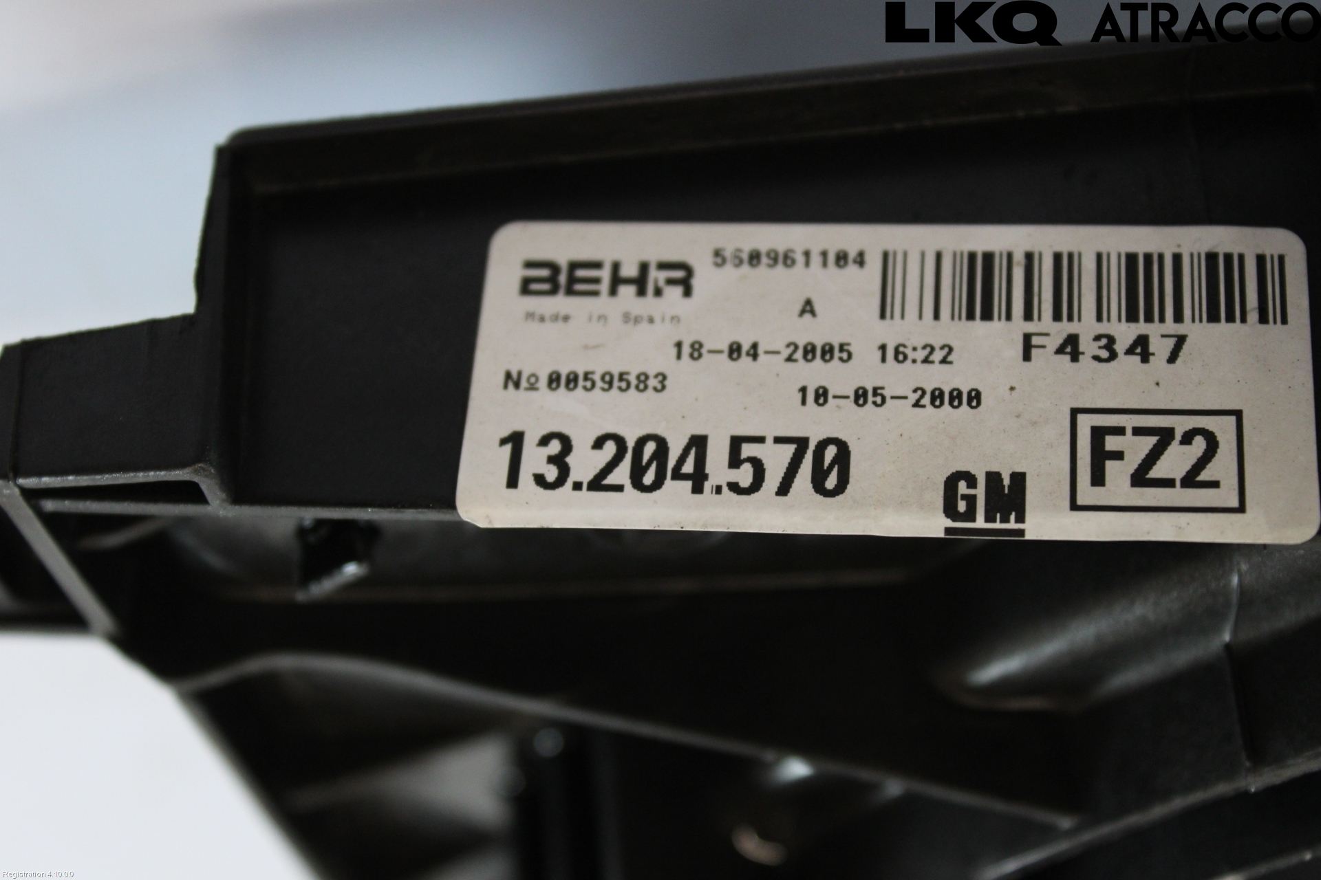 Opel TIGRA Kylfläkt El