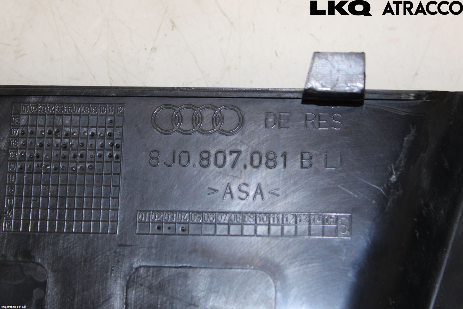 Audi TT/TTS 07-14 Stötfångardel Fram Vä