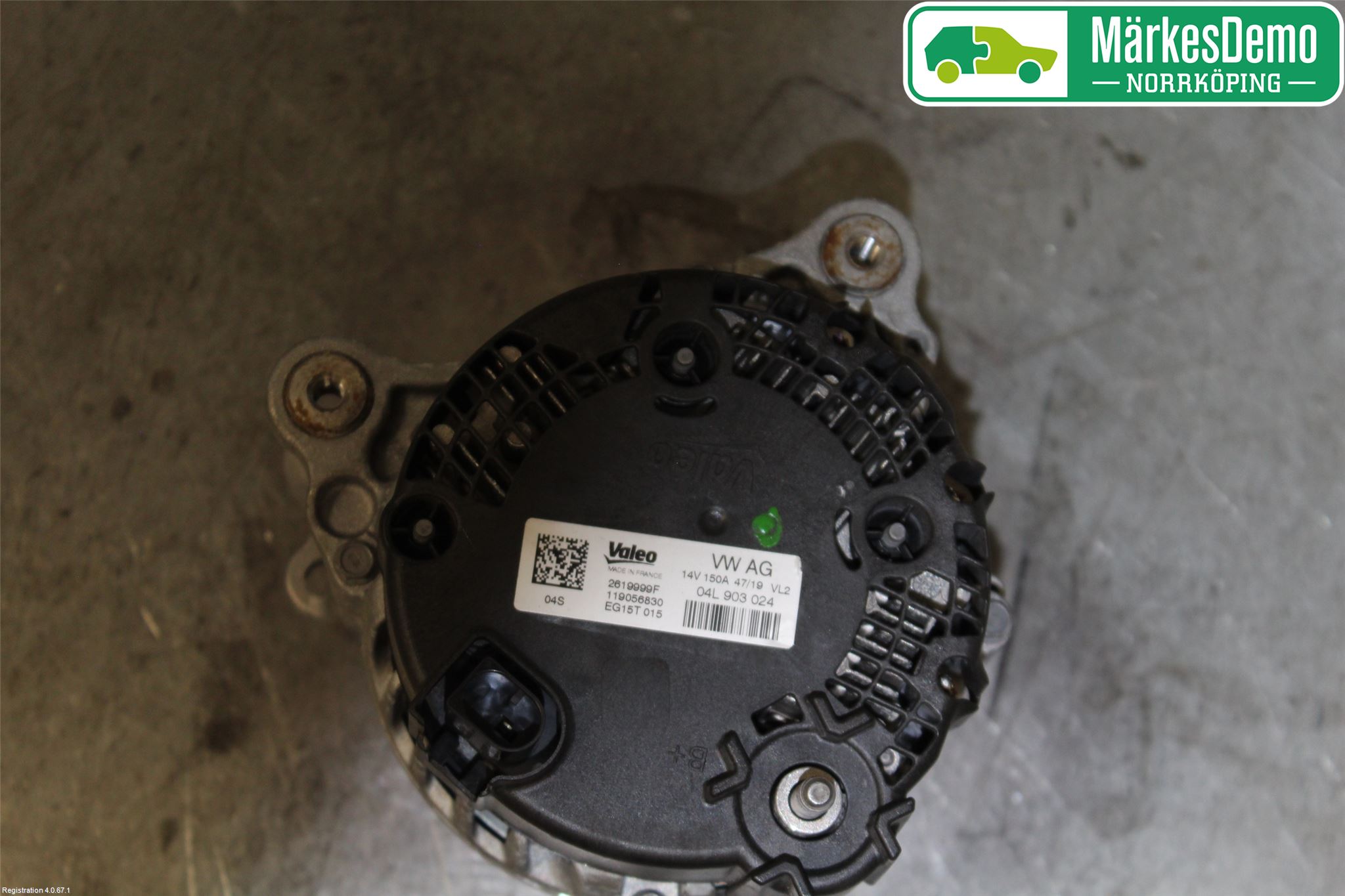 Audi A4/S4 B9 20- Generator