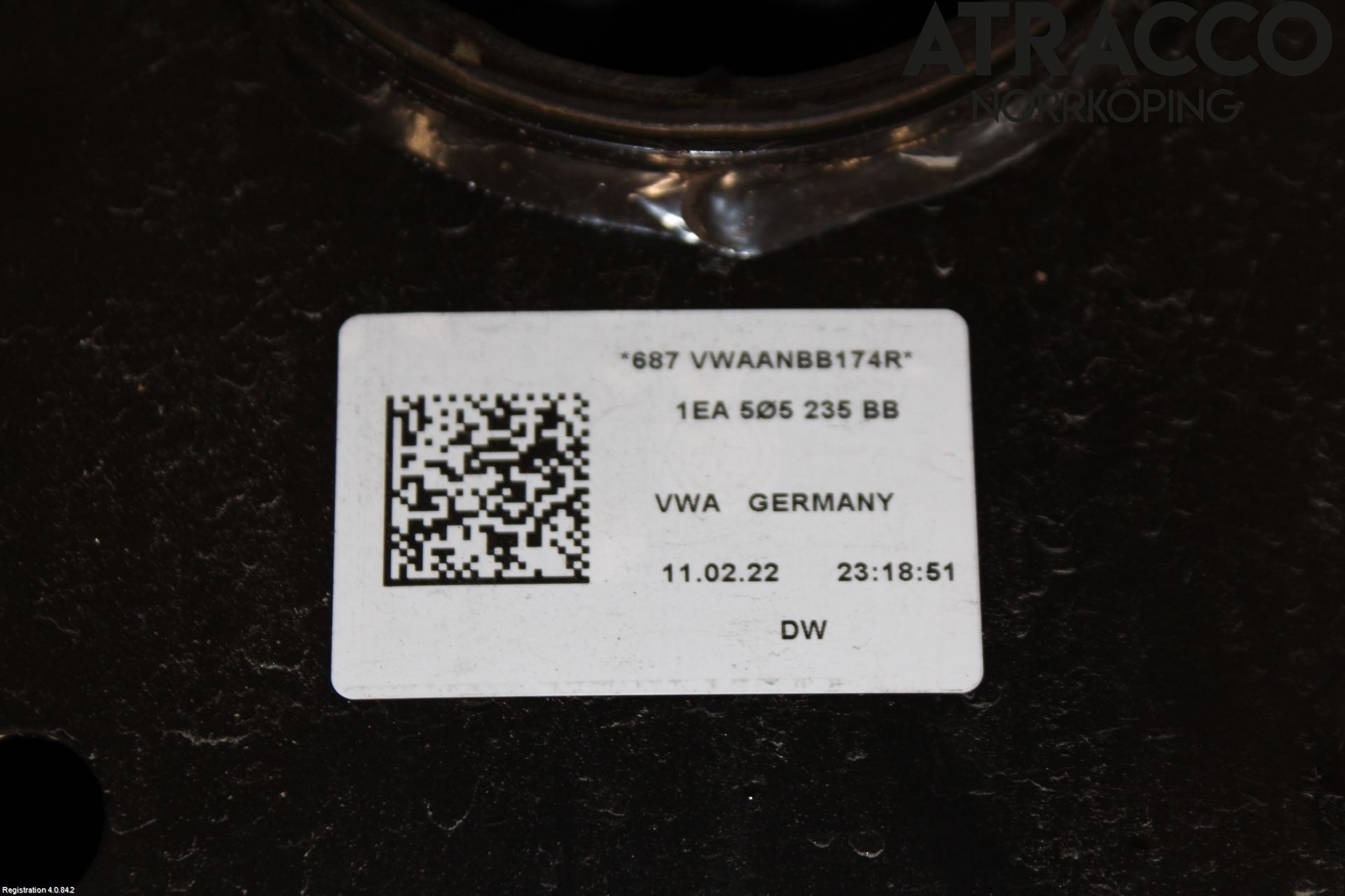 Cupra BORN 22- Bakaxelbalk