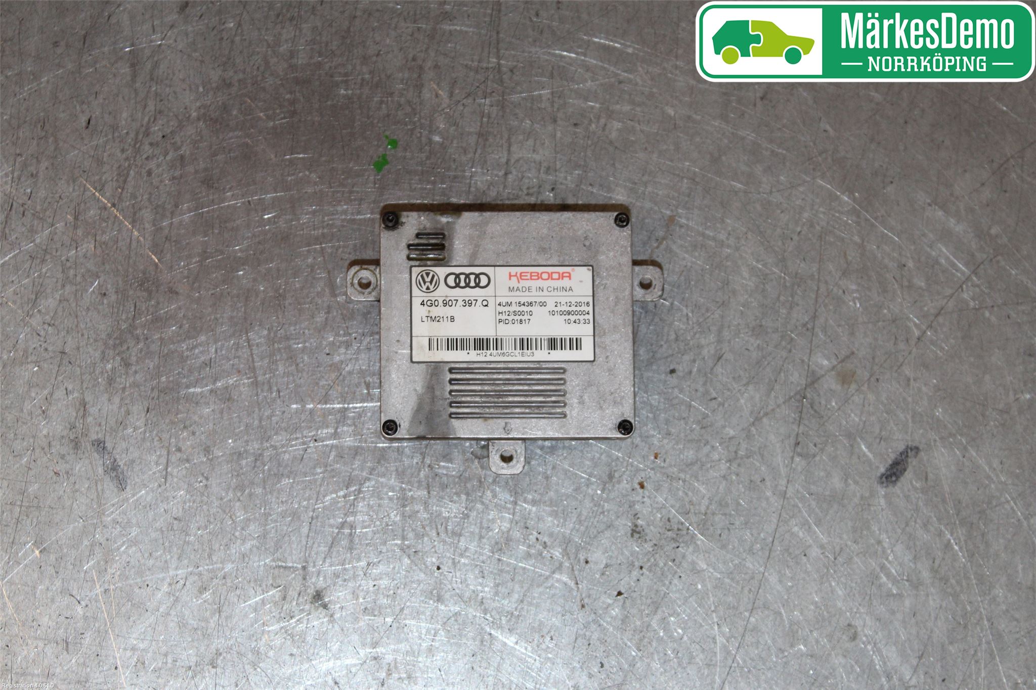 Audi A6/S6 4G 11-18 Styrenhet Strålkastare