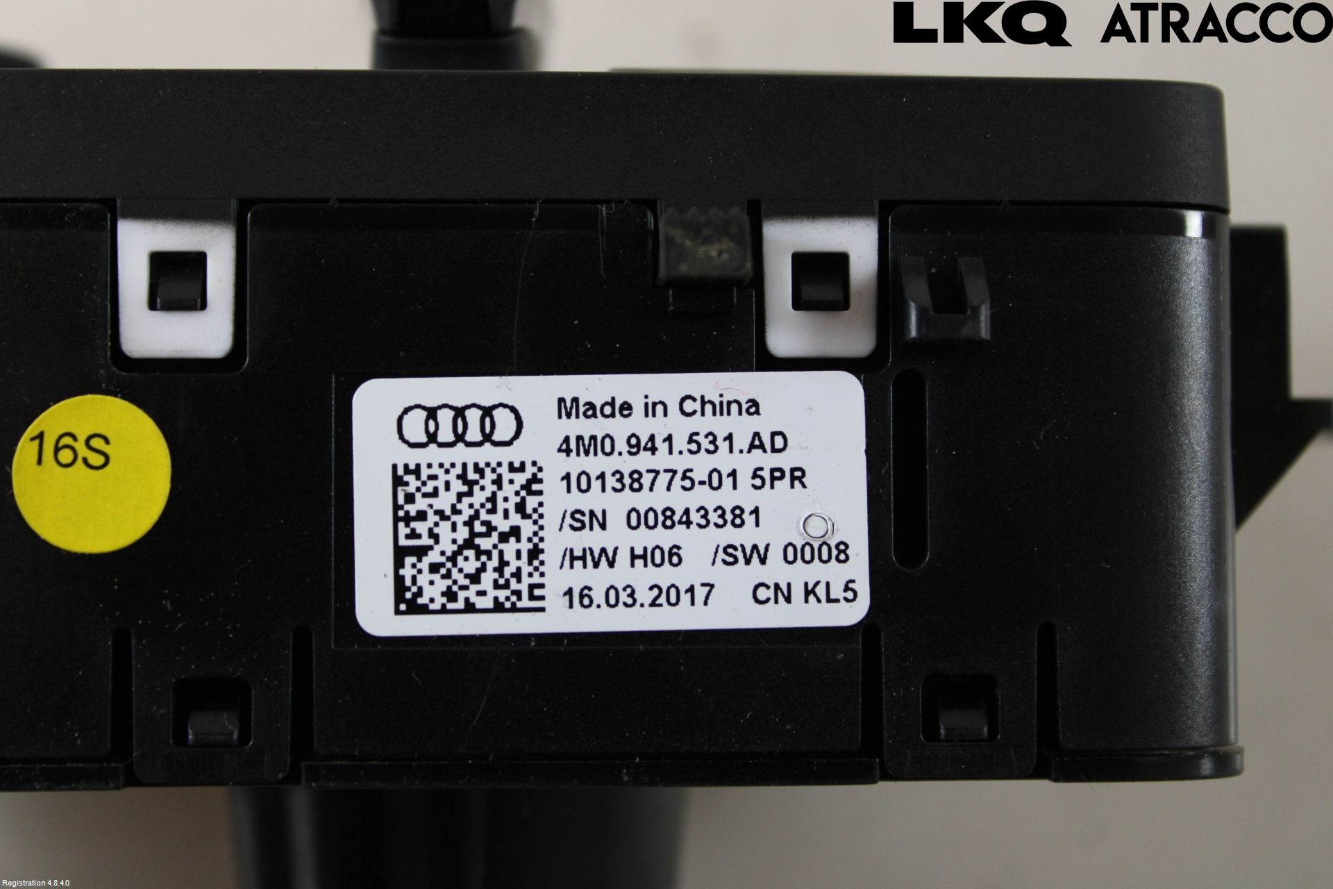 Audi Q7/SQ7 Strömställare Ljus