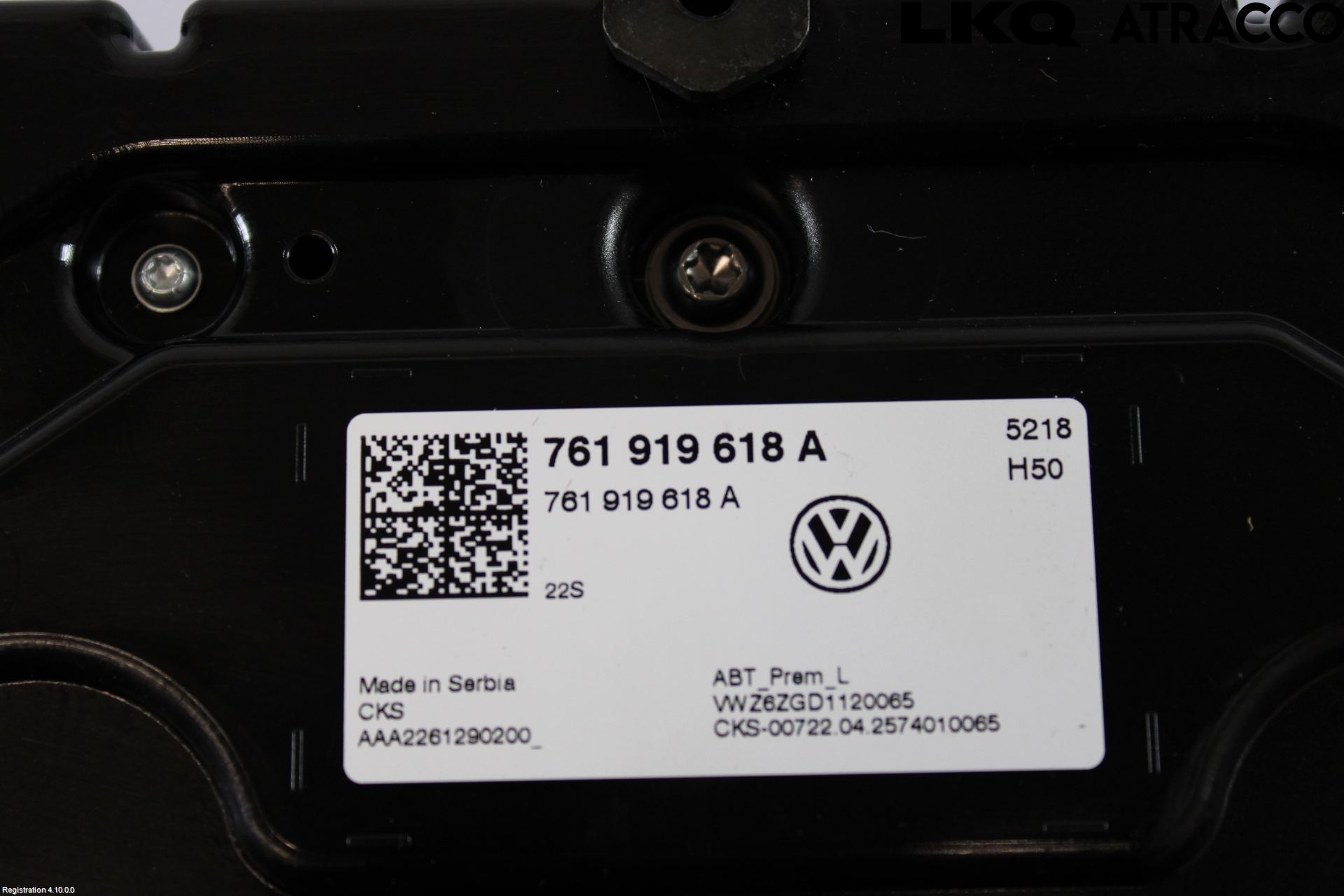 Volkswagen VW TOUAREG CR 18- Bildskärm