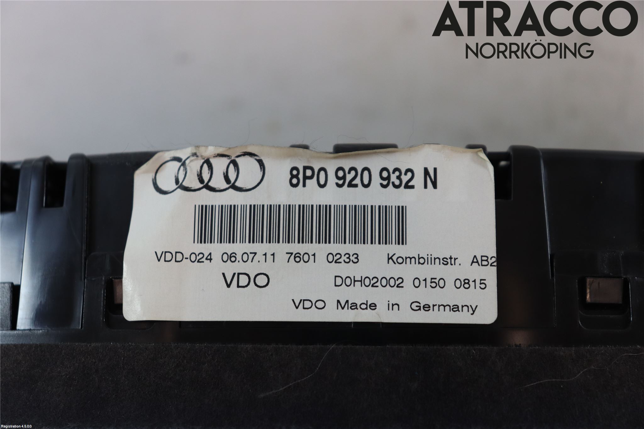 Audi A3/S3 05-13 Instrument Komb
