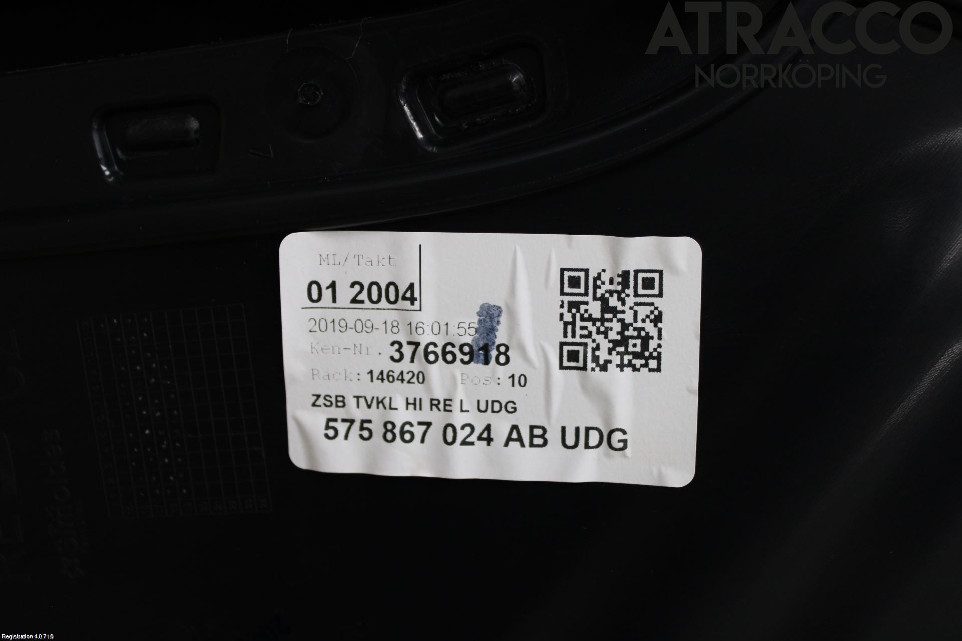 Cupra ATECA 19- Dörrklädsel Hö