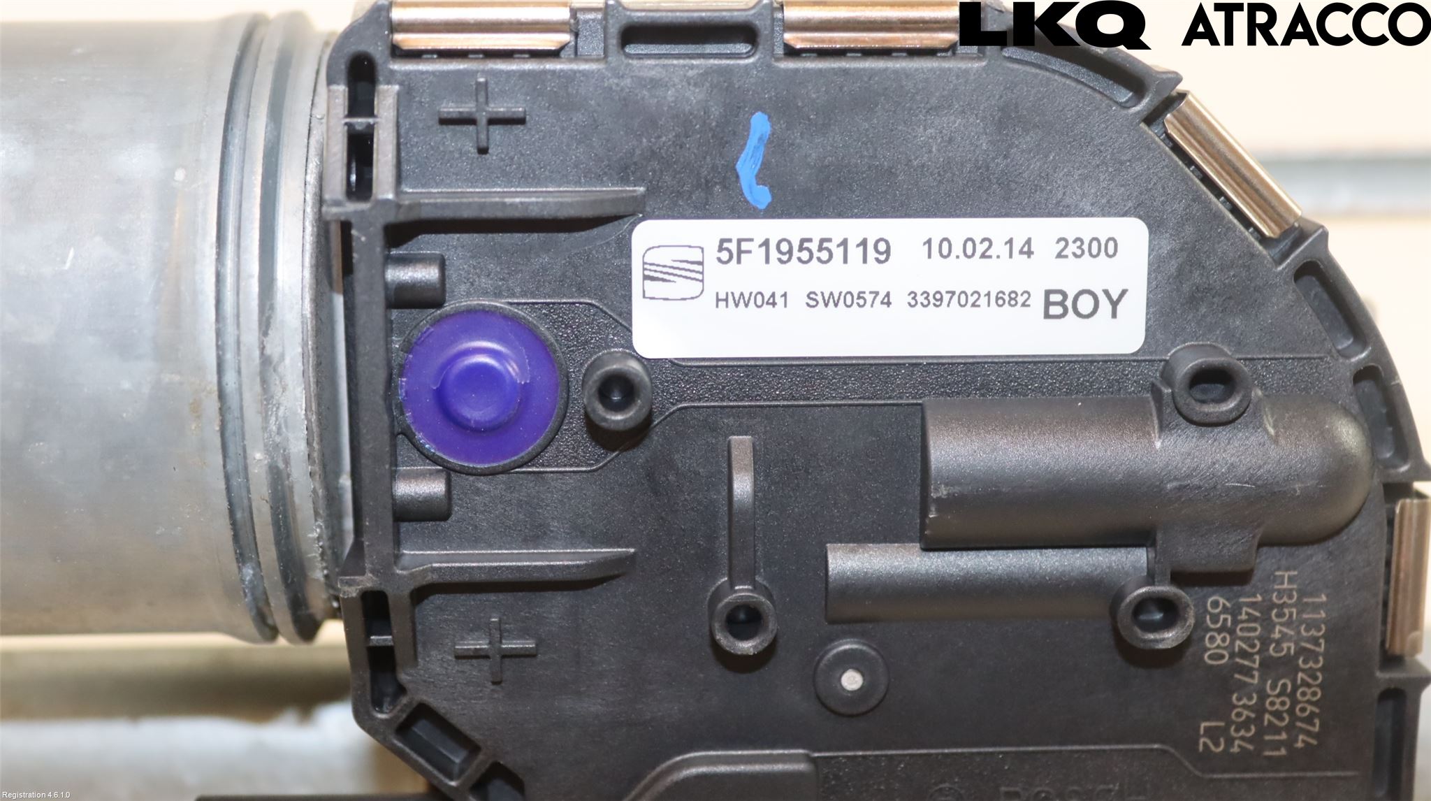 Seat LEON 13-20 Torkarmekanism Vindruta