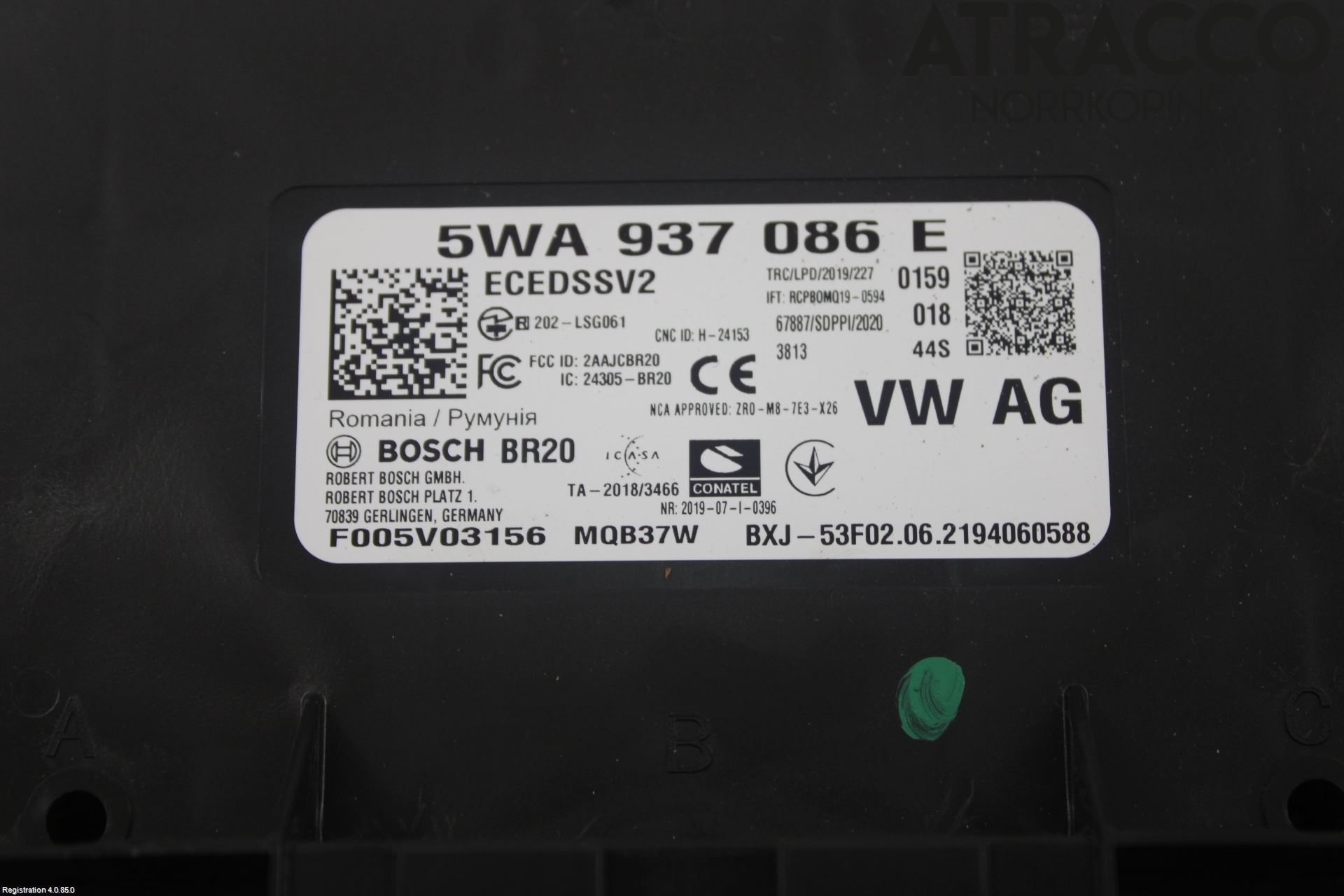 Volkswagen VW GOLF / E-GOLF VIII 20- Komfort Styrdon