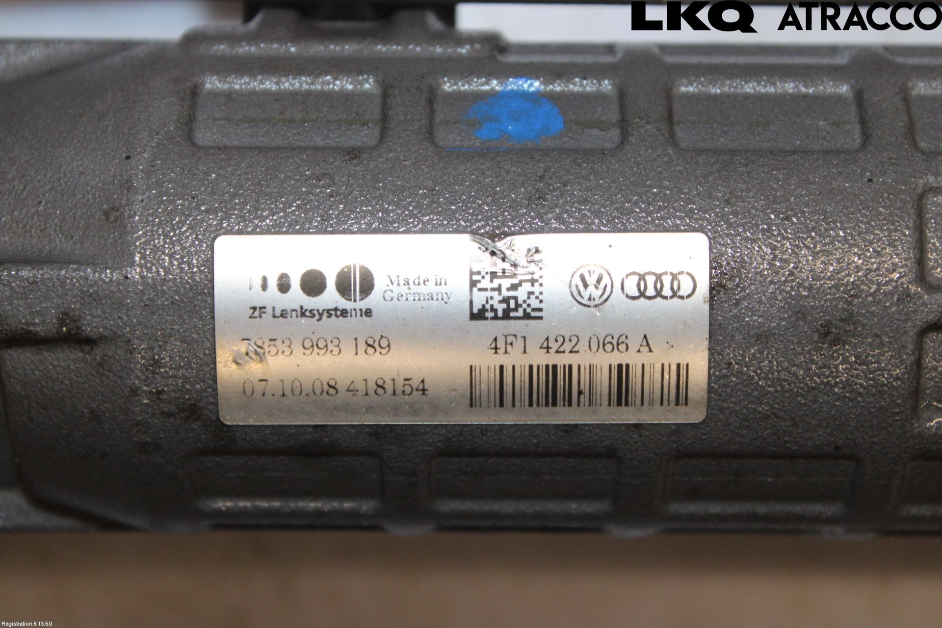 Audi A6/S6     05-11 Styrväxel Servo -Snäcka