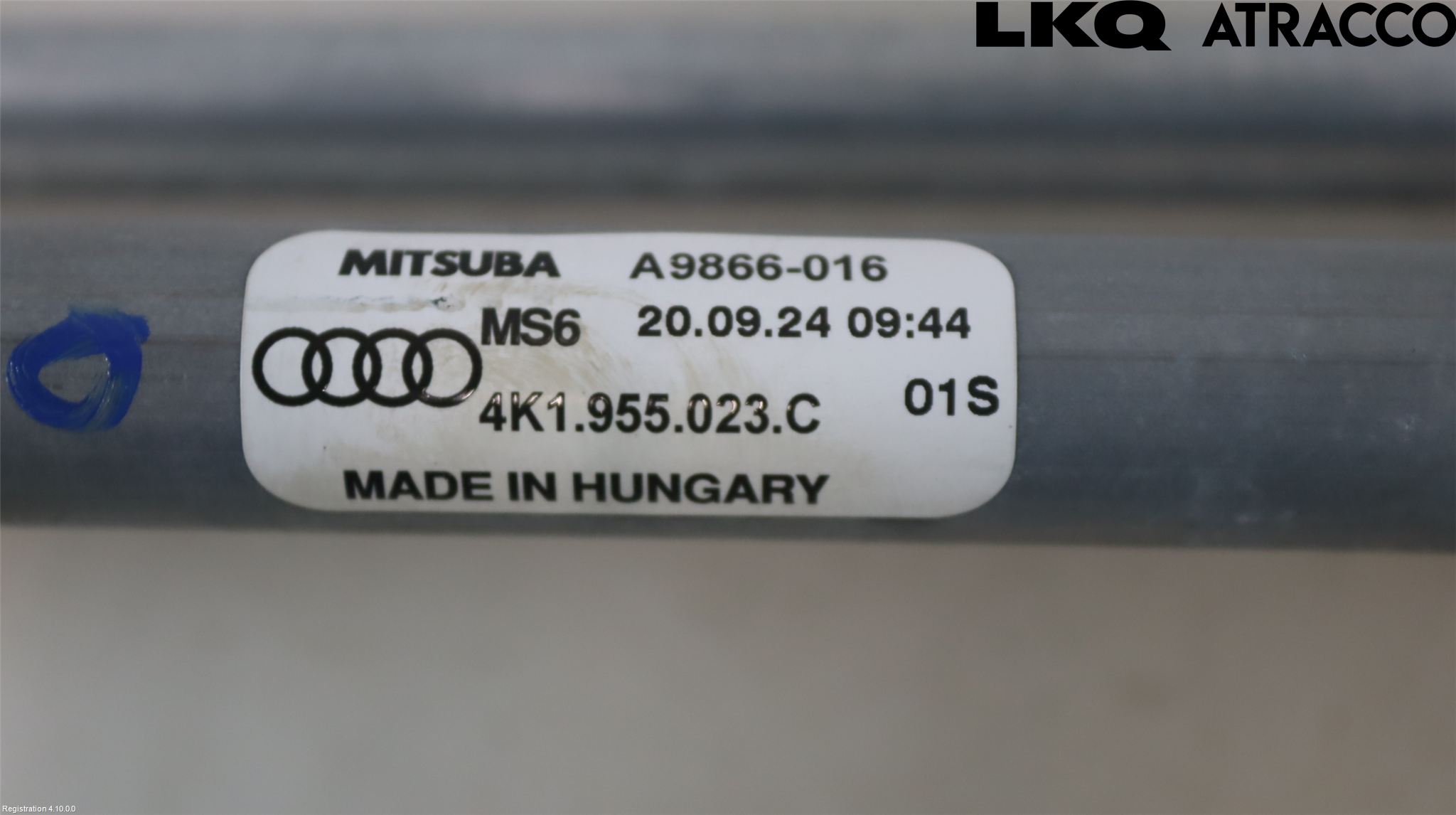 Audi A6 F2/C8 19- Torkarmotor Vindruta