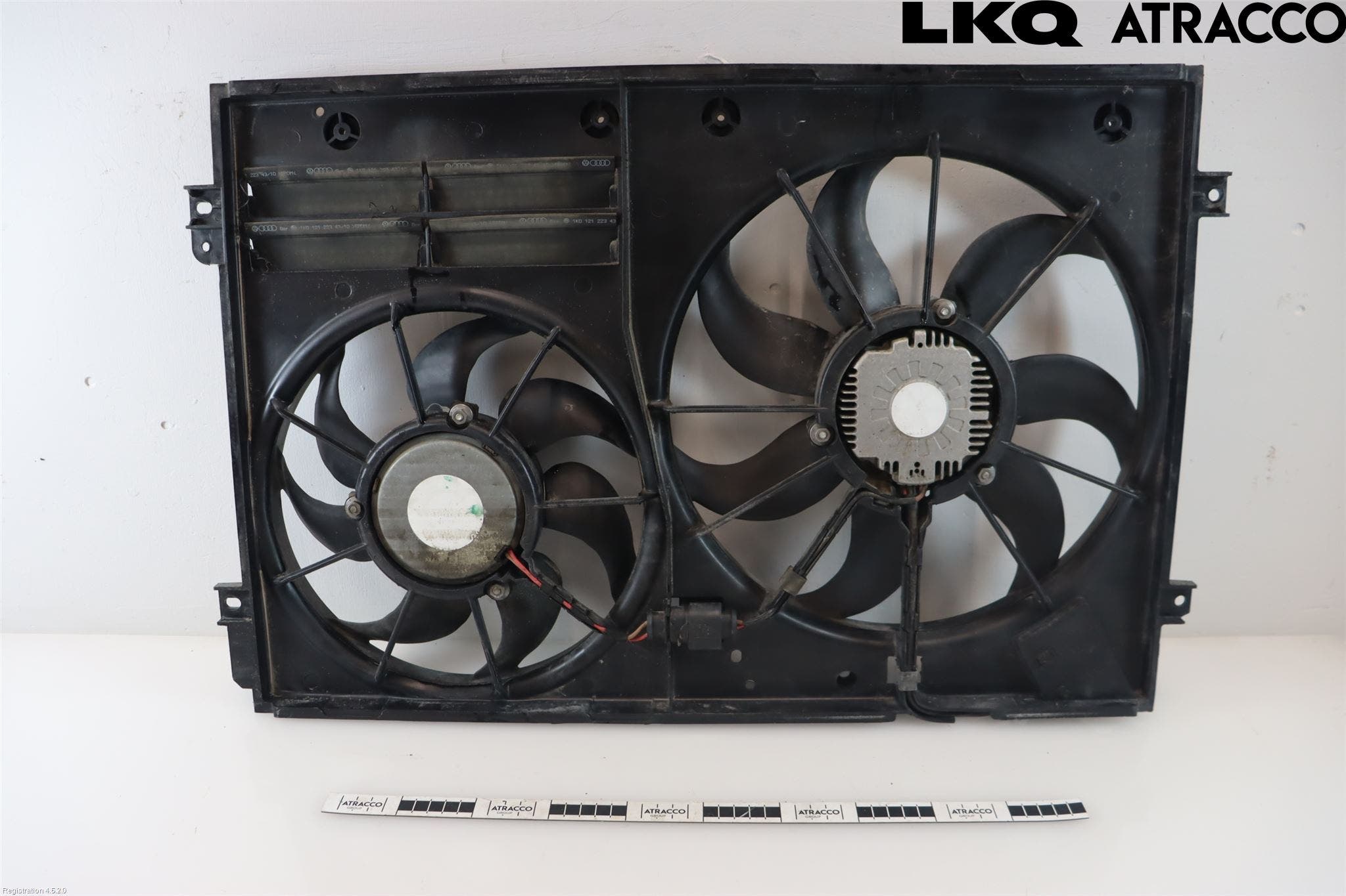 Volkswagen VW PASSAT 11-14 Kylfläkt El