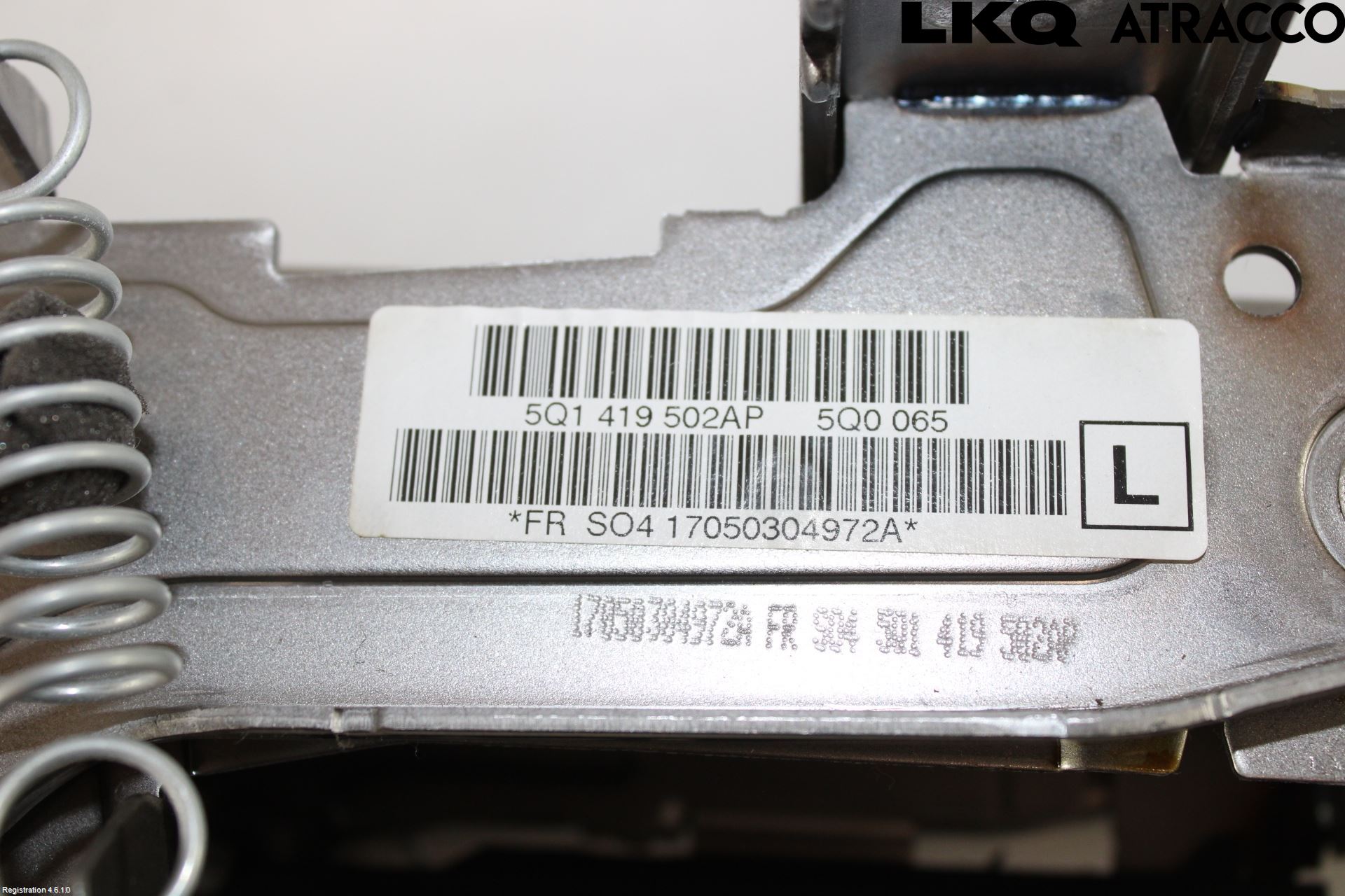 Volkswagen VW GOLF / E-GOLF VII 13-20 Rattaxelagg Justerbart