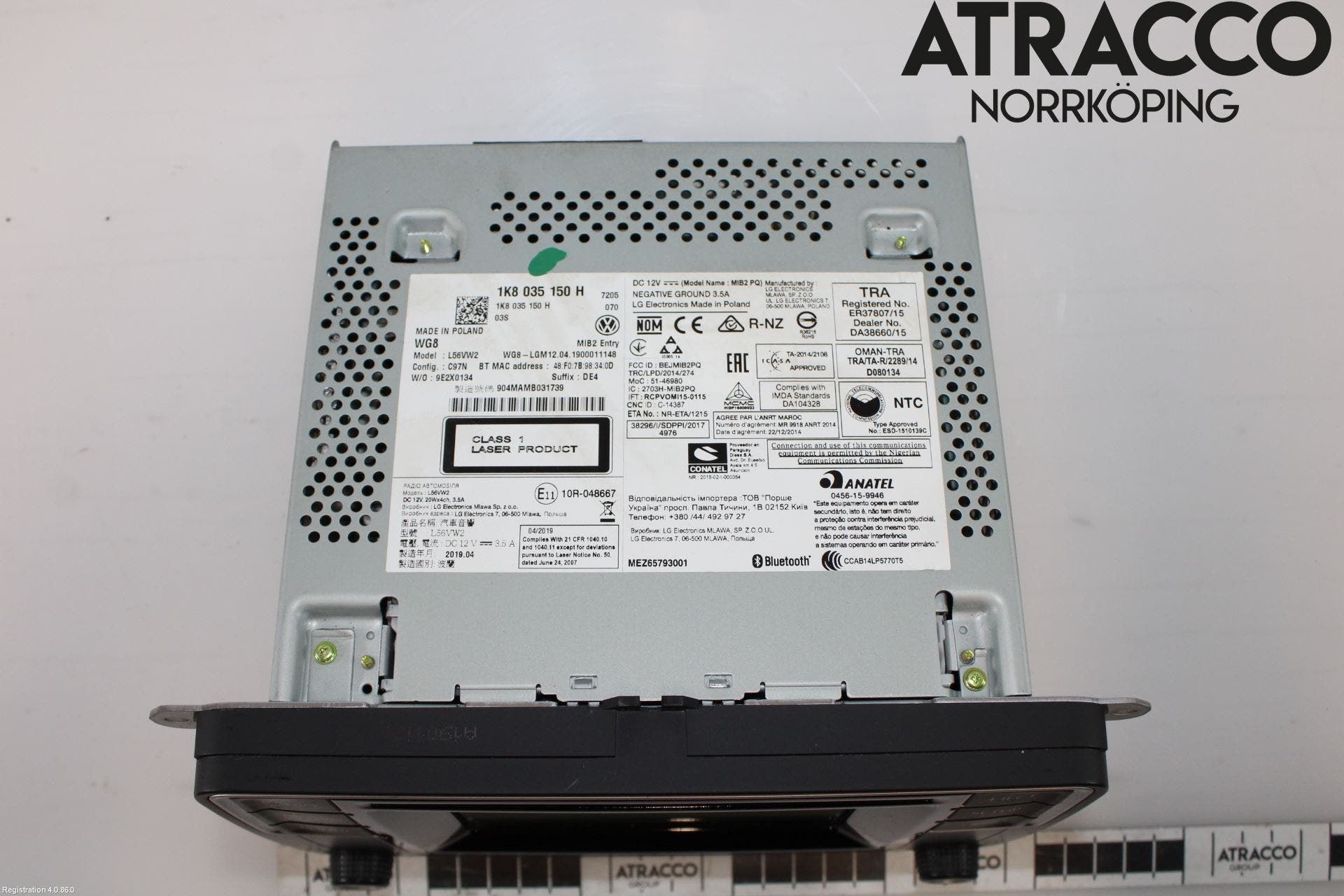 Volkswagen VW CADDY 16-20 Cd Radio - Multimediapanel