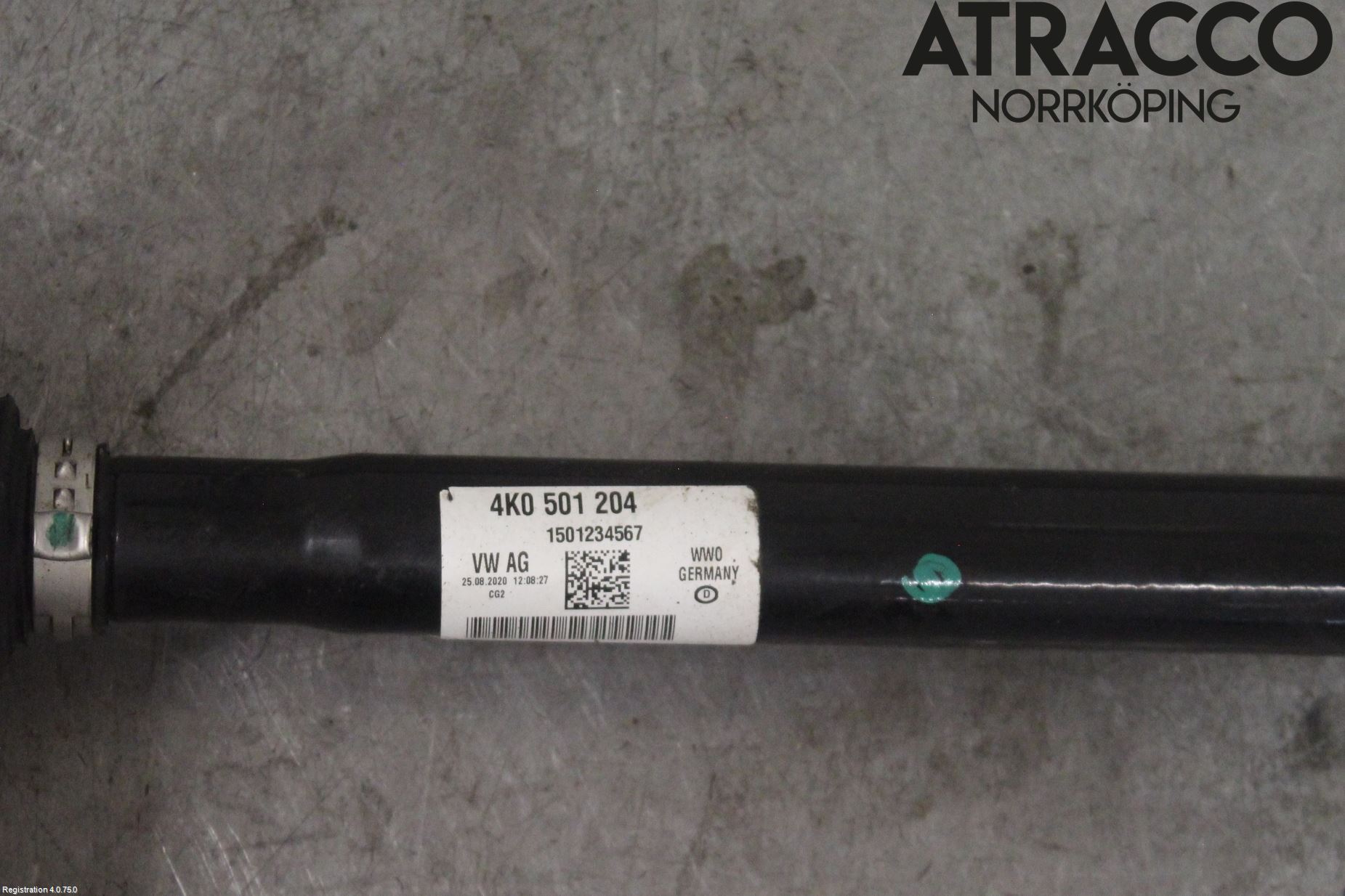 Audi A6 F2/C8 19- Drivaxel Bak Höger