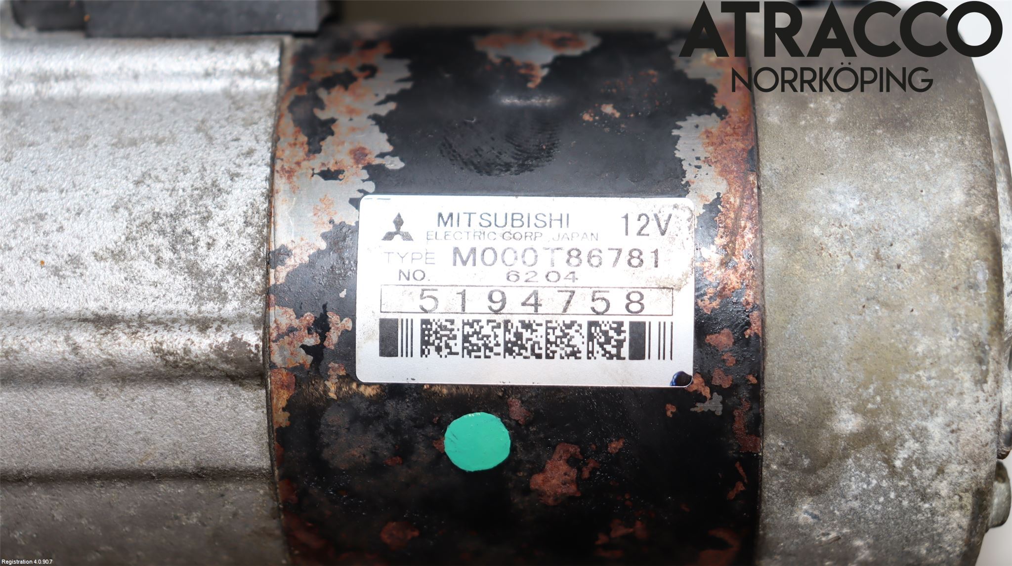 Saab 9-5     06-10 Startmotor