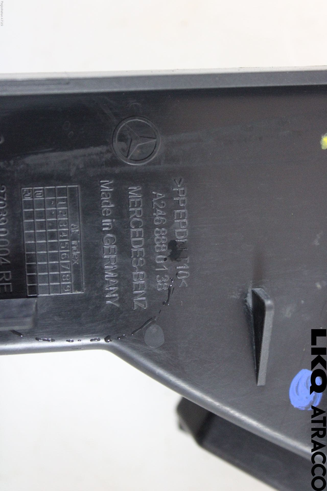 Mercedes-Benz MB B-KLASS (W246/W242) 12-19 Deflektor Plåt-Plast Kylning