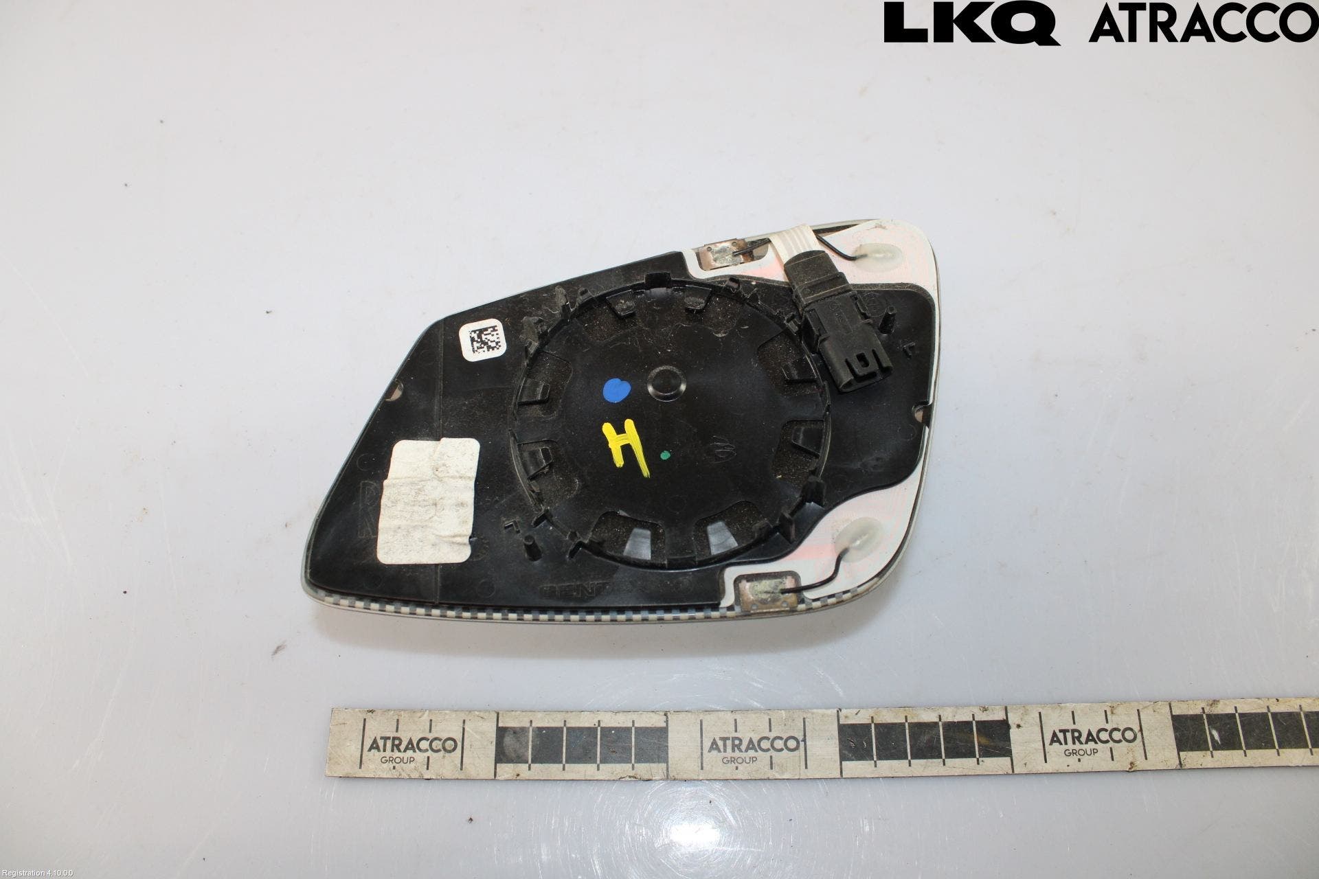 BMW 5 F10/F11/F18 09-17 Spegelglas Hö