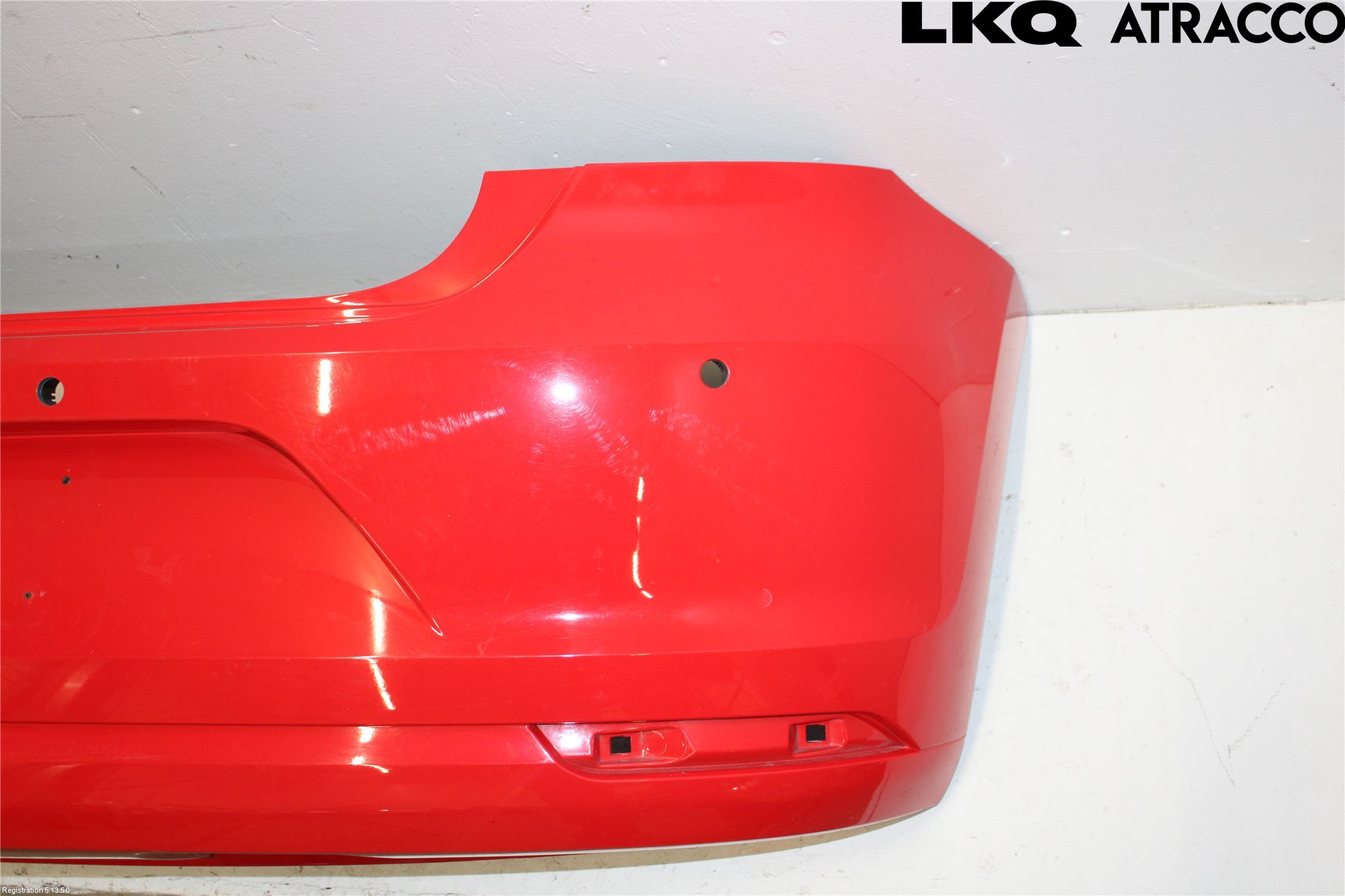 Volkswagen VW POLO 10-17 Stötfångarbeklädnad Bak