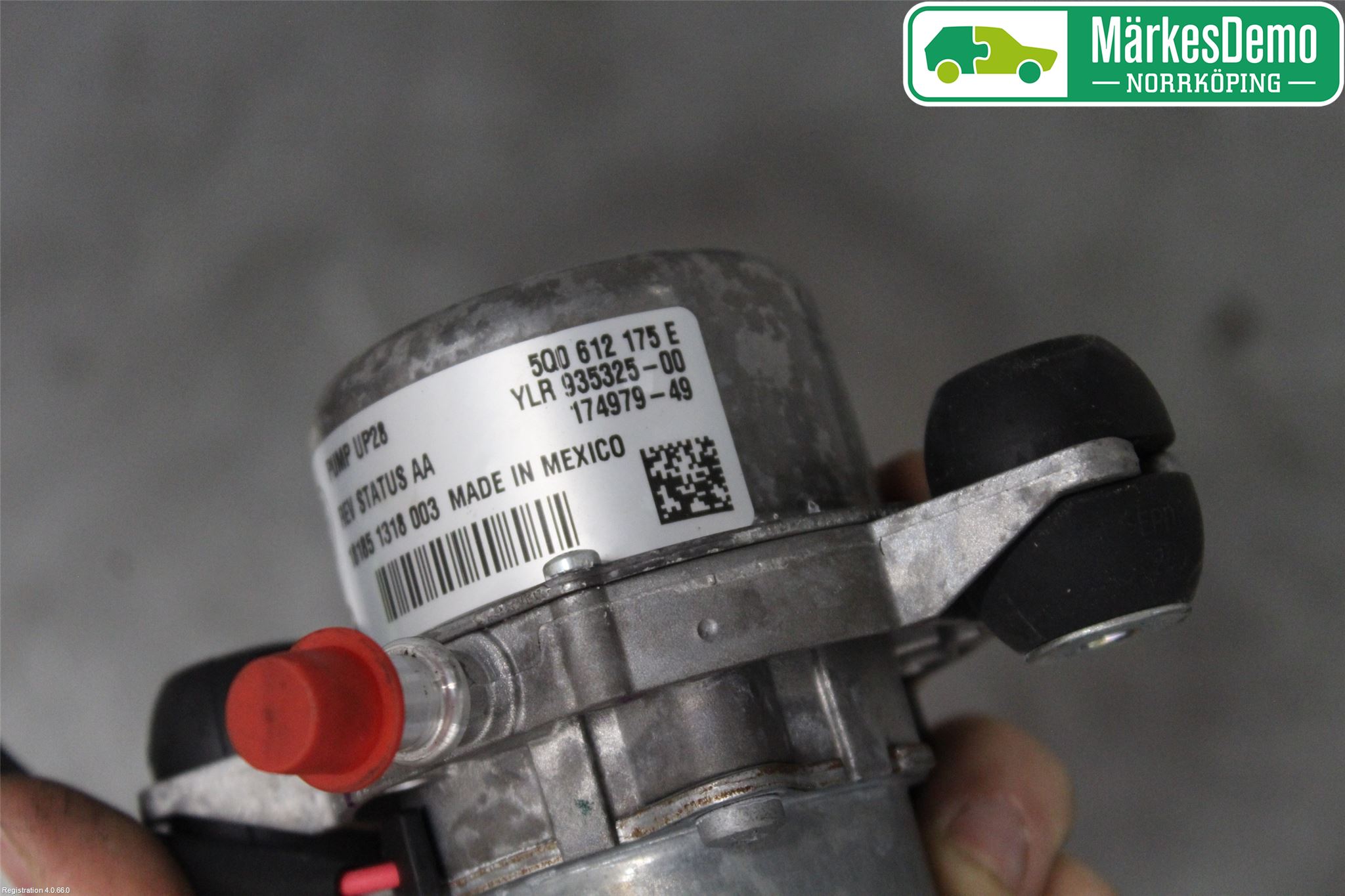 Volkswagen VW GOLF / E-GOLF VII 13-20 Vakuumpump