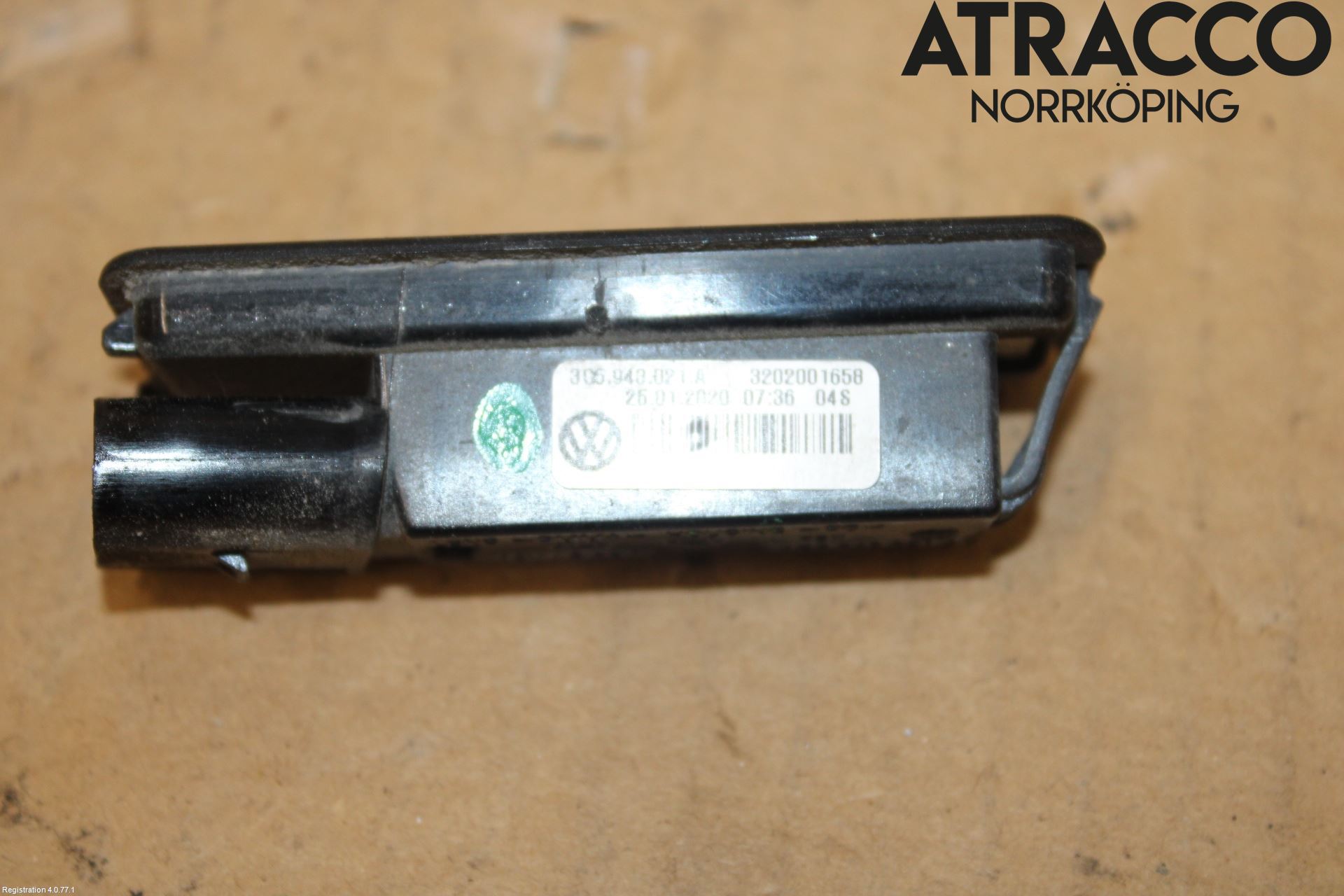 Volkswagen VW GOLF / E-GOLF VIII 20- Skylt Belysning