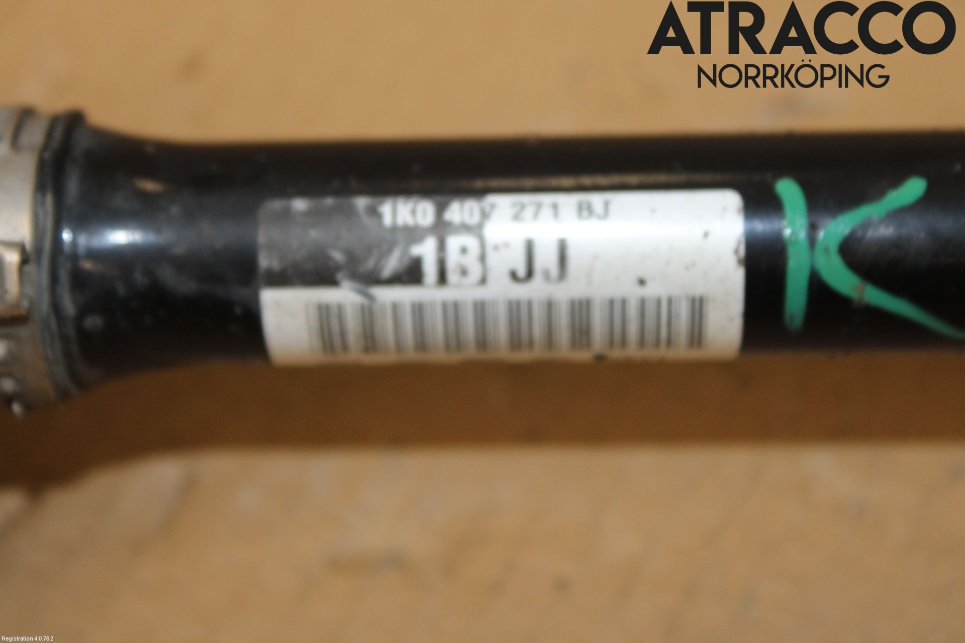 Volkswagen VW PASSAT 11-14 Drivaxel Fram Vänster