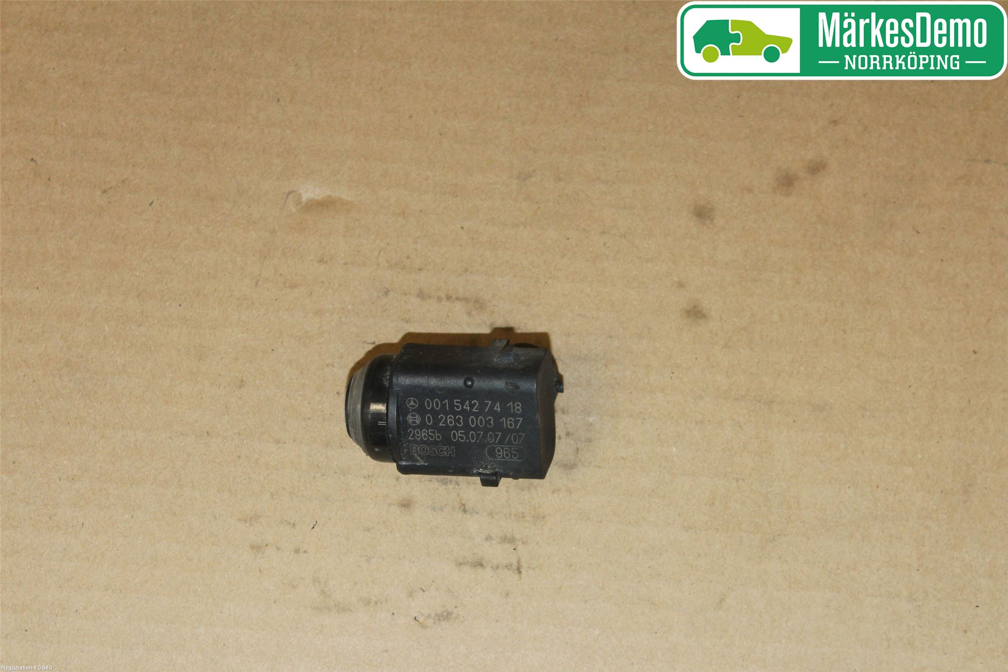 Mercedes-Benz MB E-KLASS (W211) 02-09 Parkeringshjälp Frontsensor