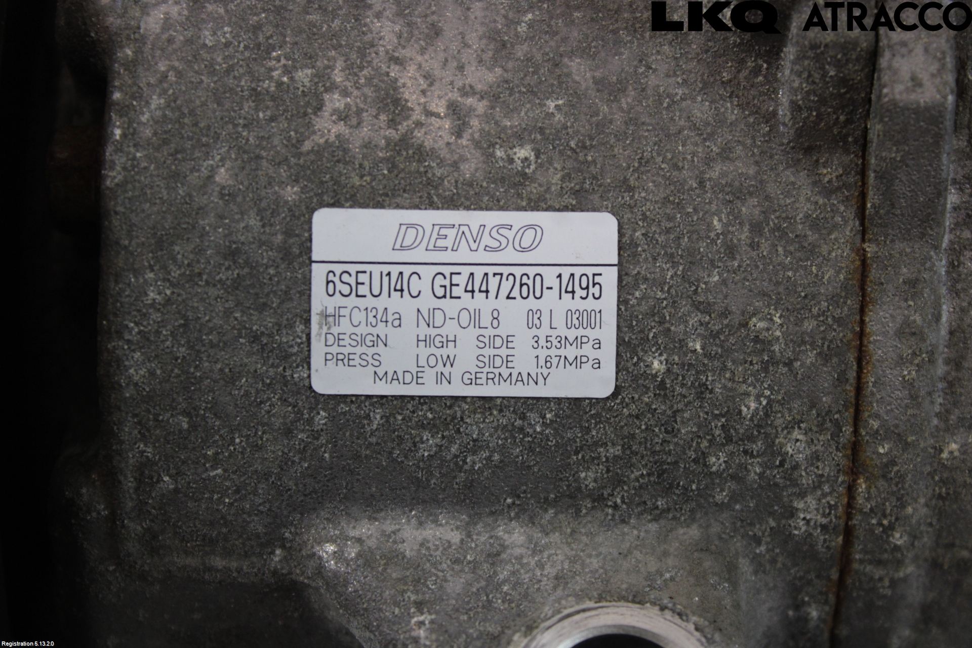 Toyota AURIS 10-12 Ac Kompressor