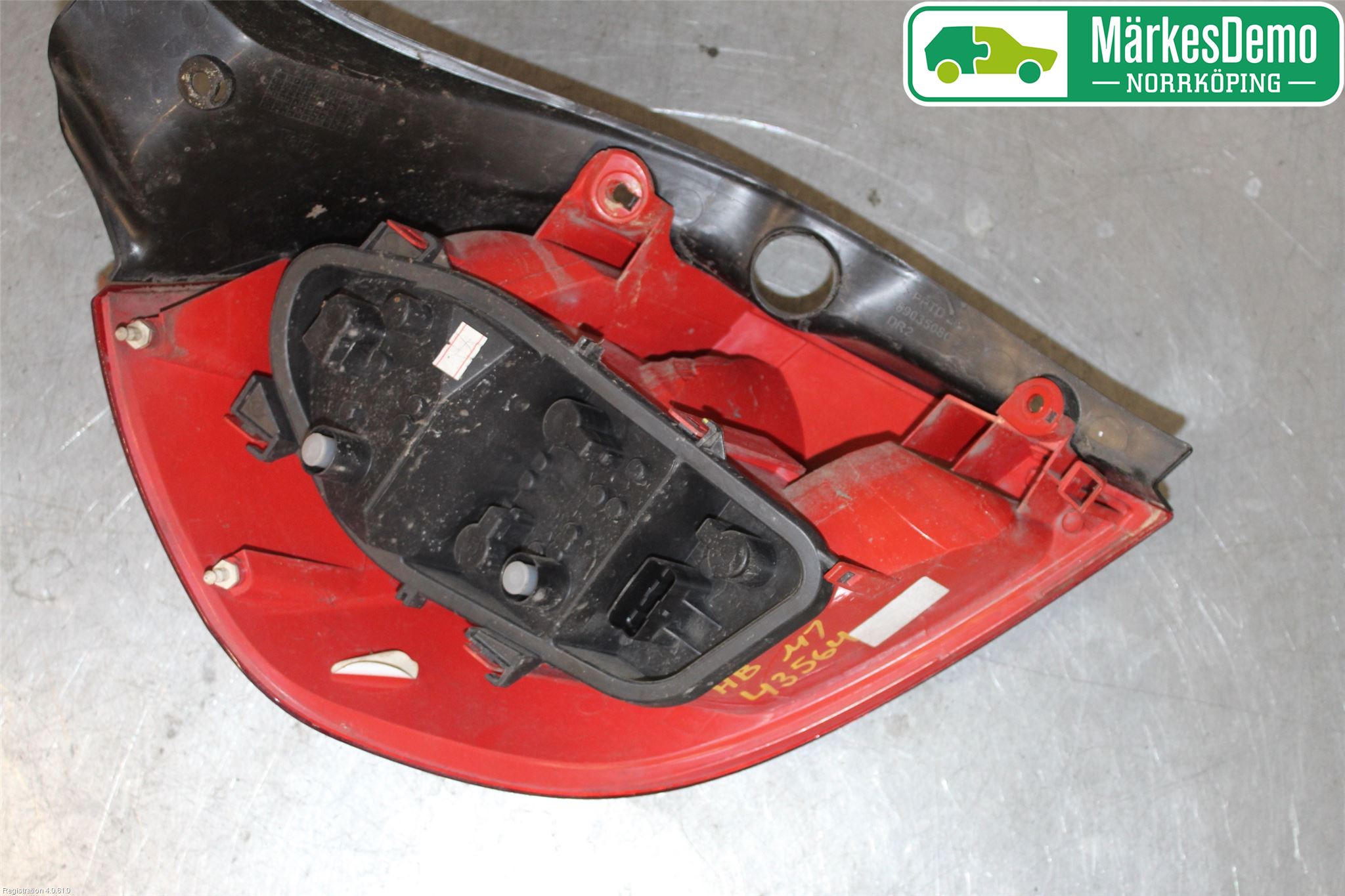 Renault CLIO III  06-09 Bakljus Höger