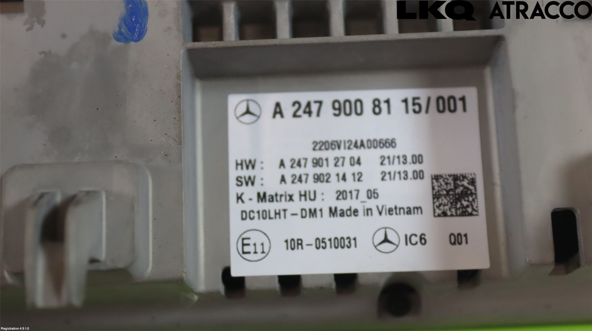Mercedes-Benz MB CLA-KLASS (C118/X118) 19- Instrument Komb