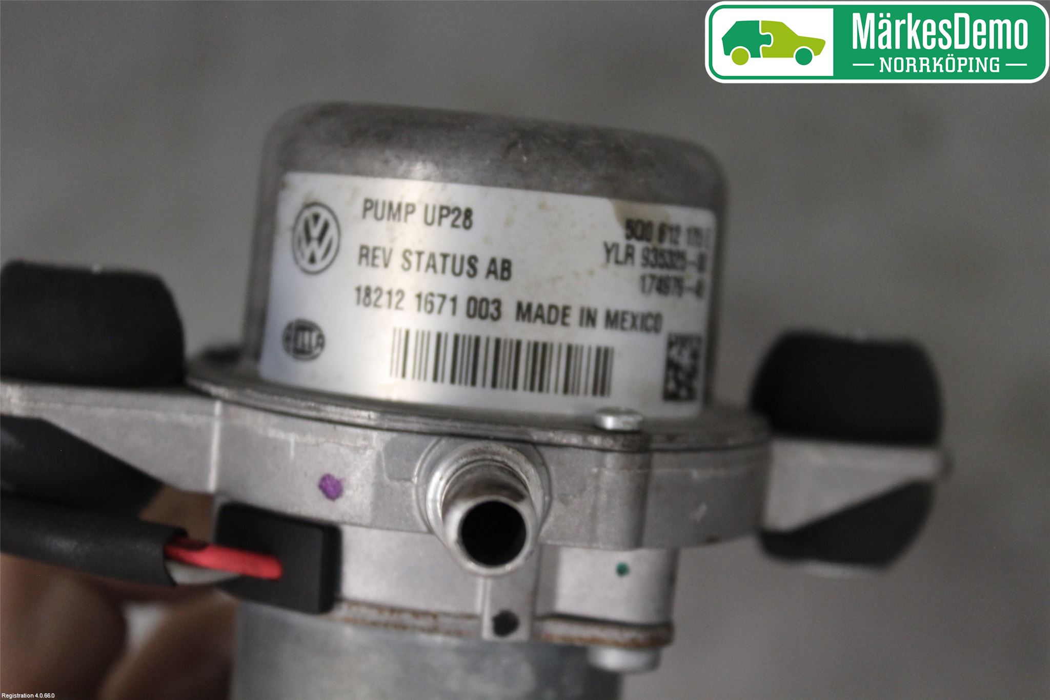 Volkswagen VW GOLF / E-GOLF VII 13-20 Vakuumpump