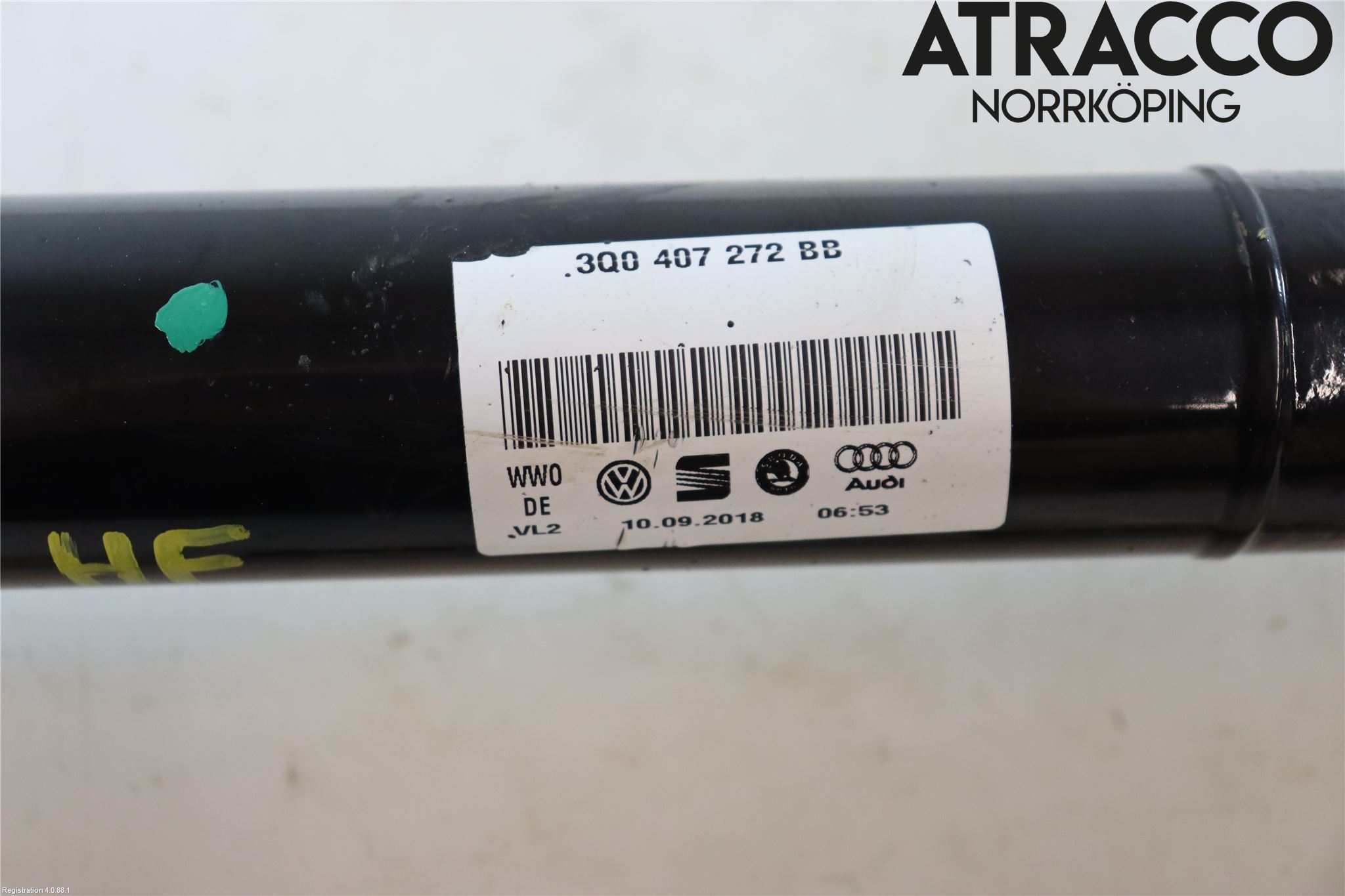 Skoda SUPERB 16-24 Drivaxel Fram Höger