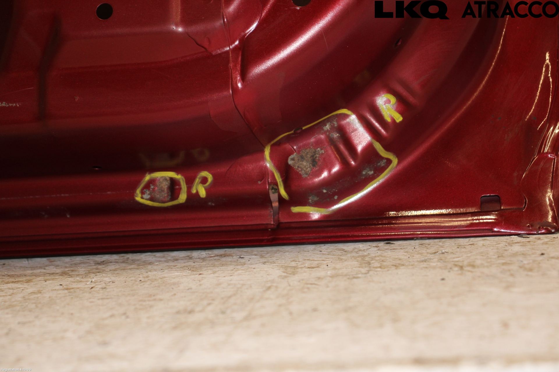 Subaru LEGACY 10-14 Dörr Bak Vänster