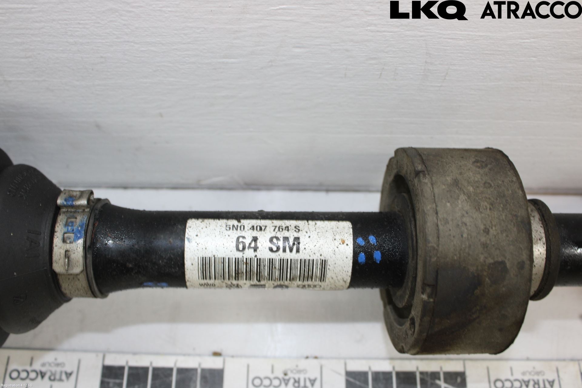 Volkswagen VW TIGUAN 07-16 Drivaxel Fram Höger