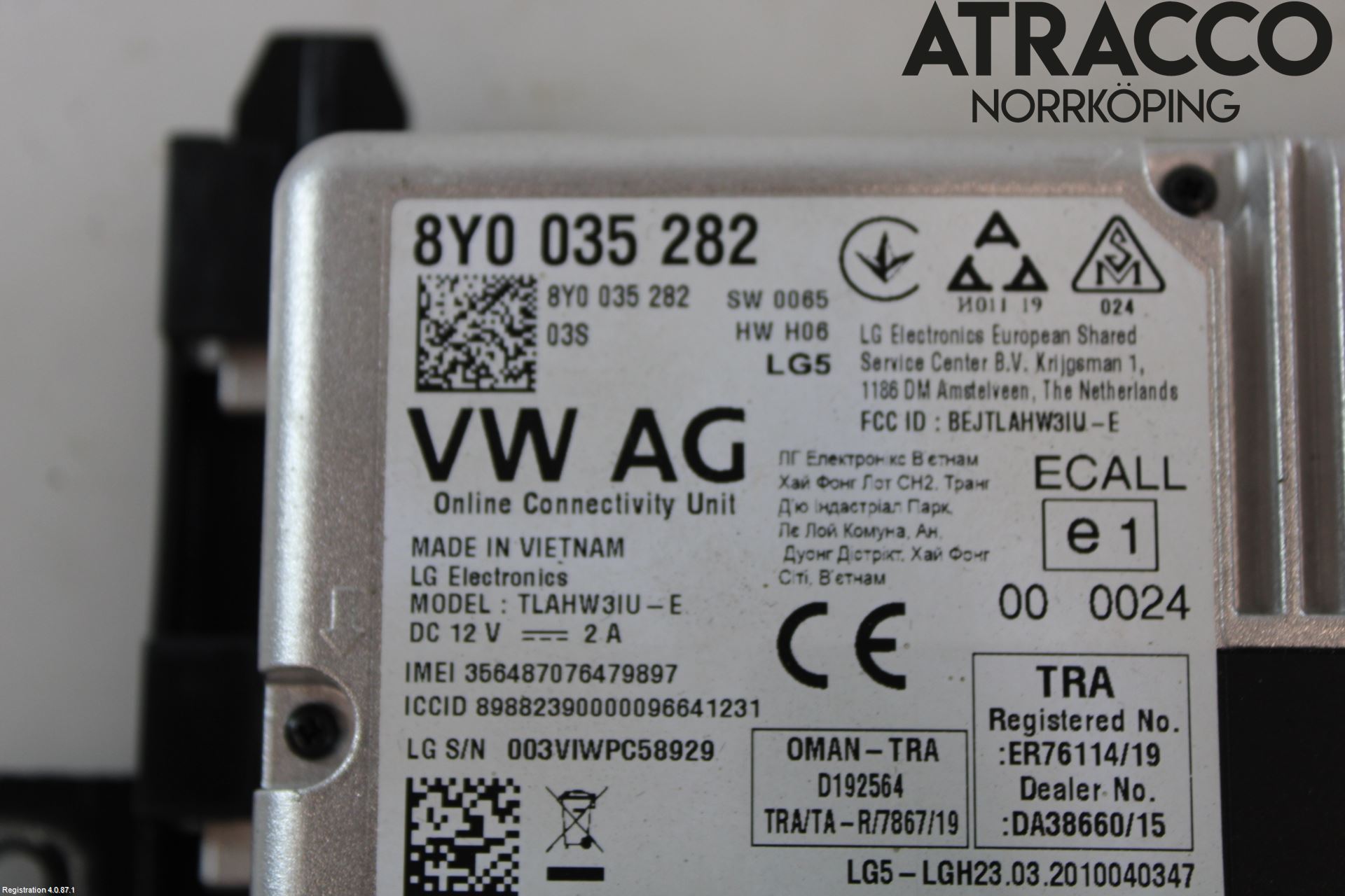 Audi A3/S3 8Y 21- Styrenhet Övrigt