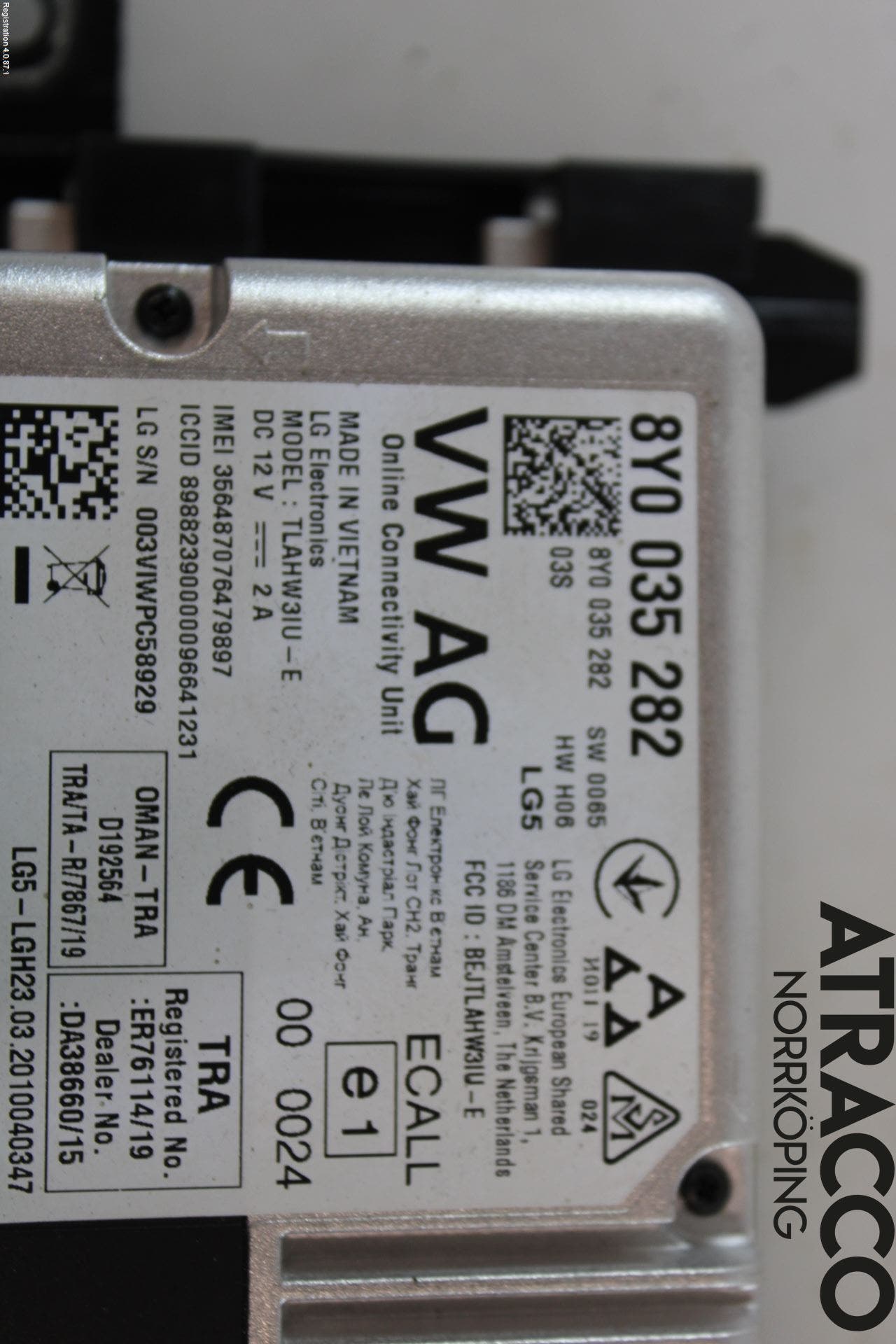 Audi A3/S3 8Y 21- Styrenhet Övrigt