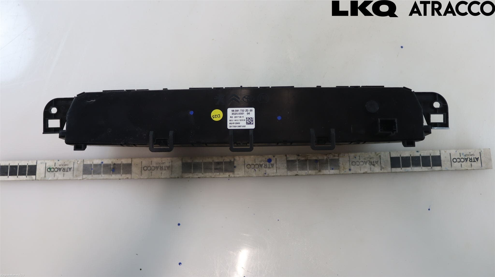 Citroen JUMPY/E-JUMPY 16- Värmereglage